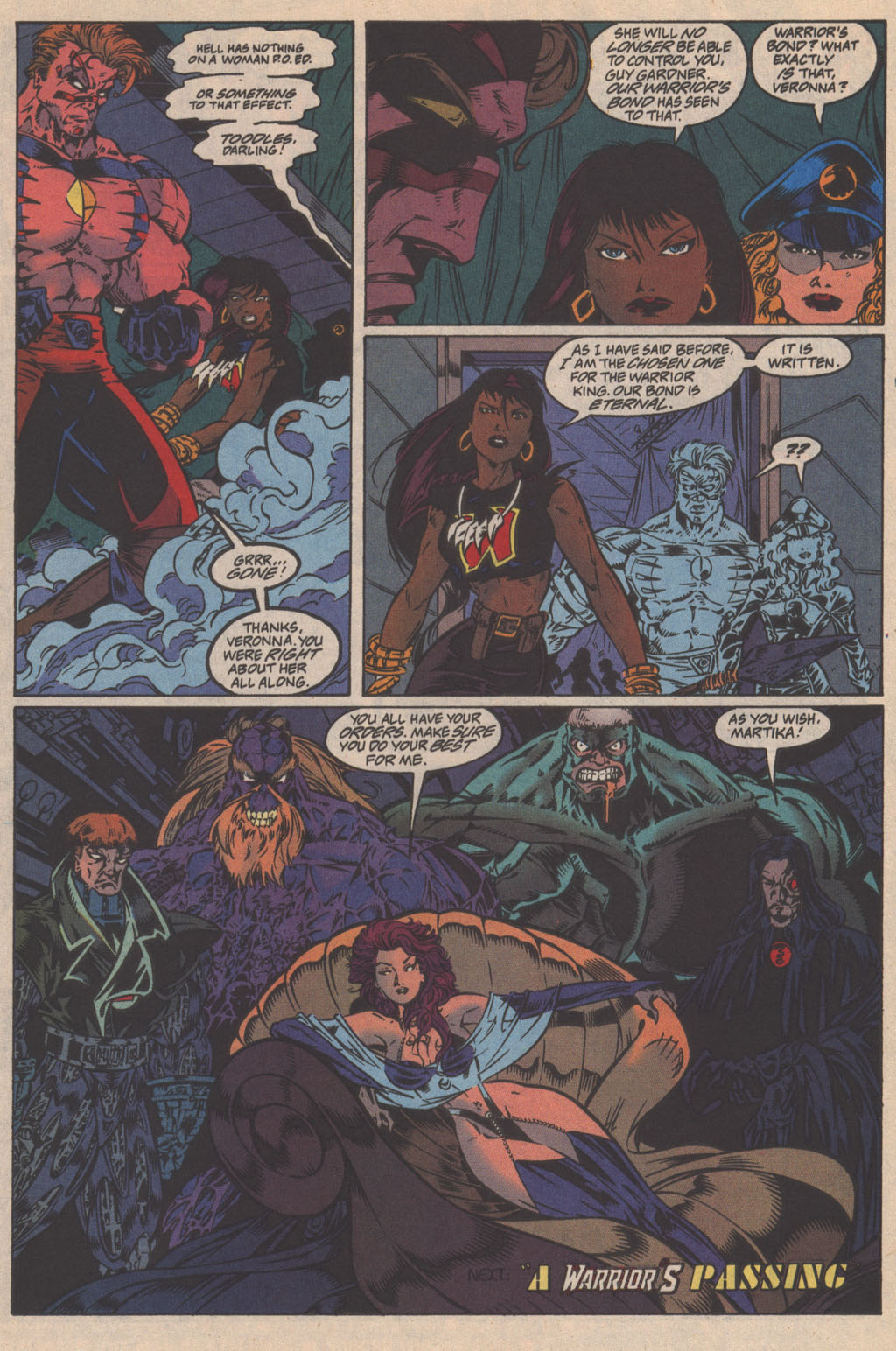 Read online Guy Gardner: Warrior comic -  Issue #42 - 34