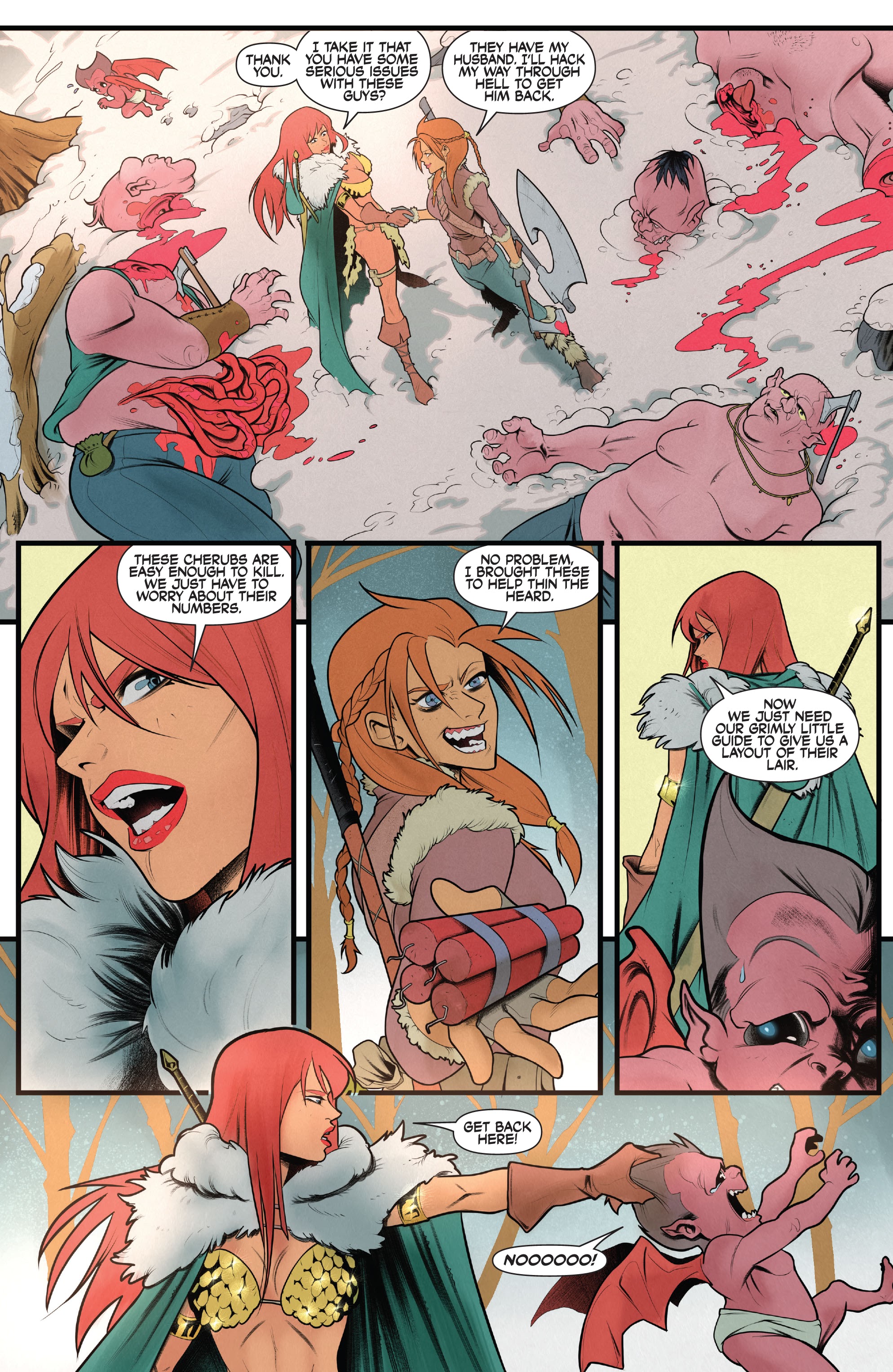 Read online Red Sonja Valentine's Special comic -  Issue # Full - 24