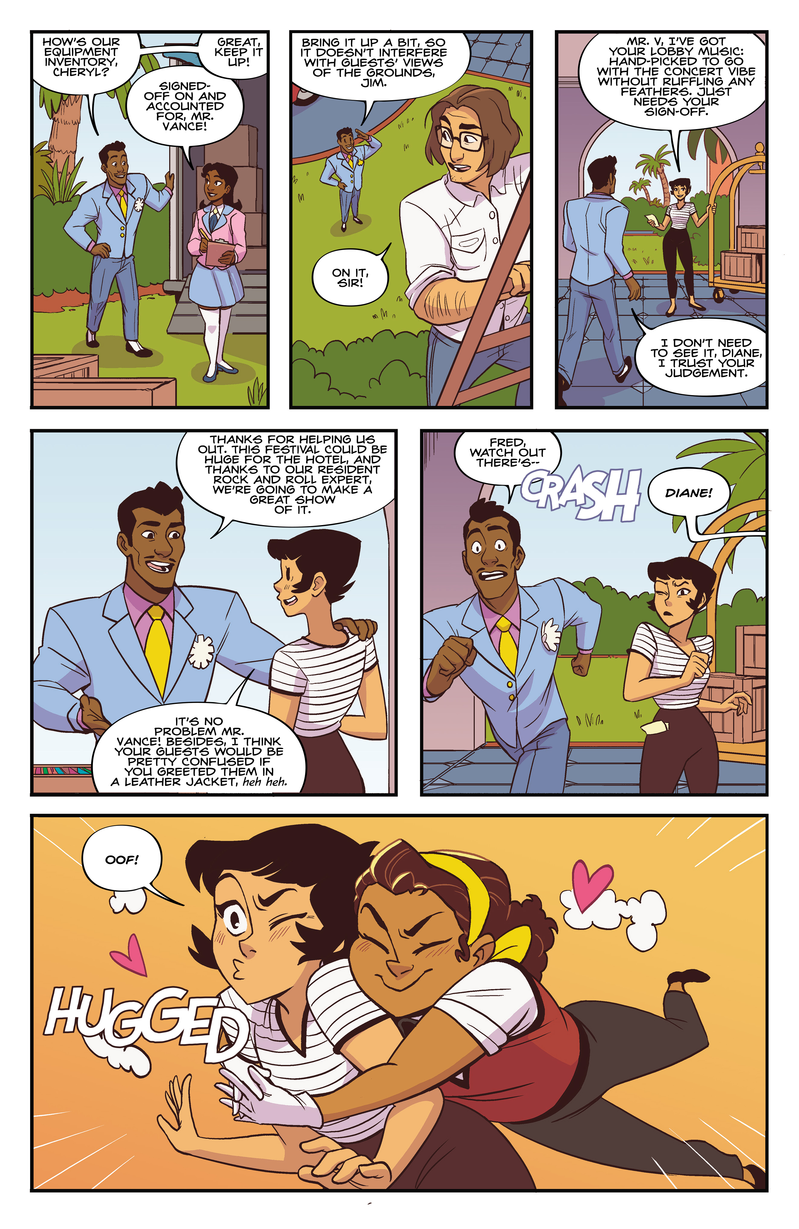 Read online Goldie Vance comic -  Issue # _TPB 4 - 9