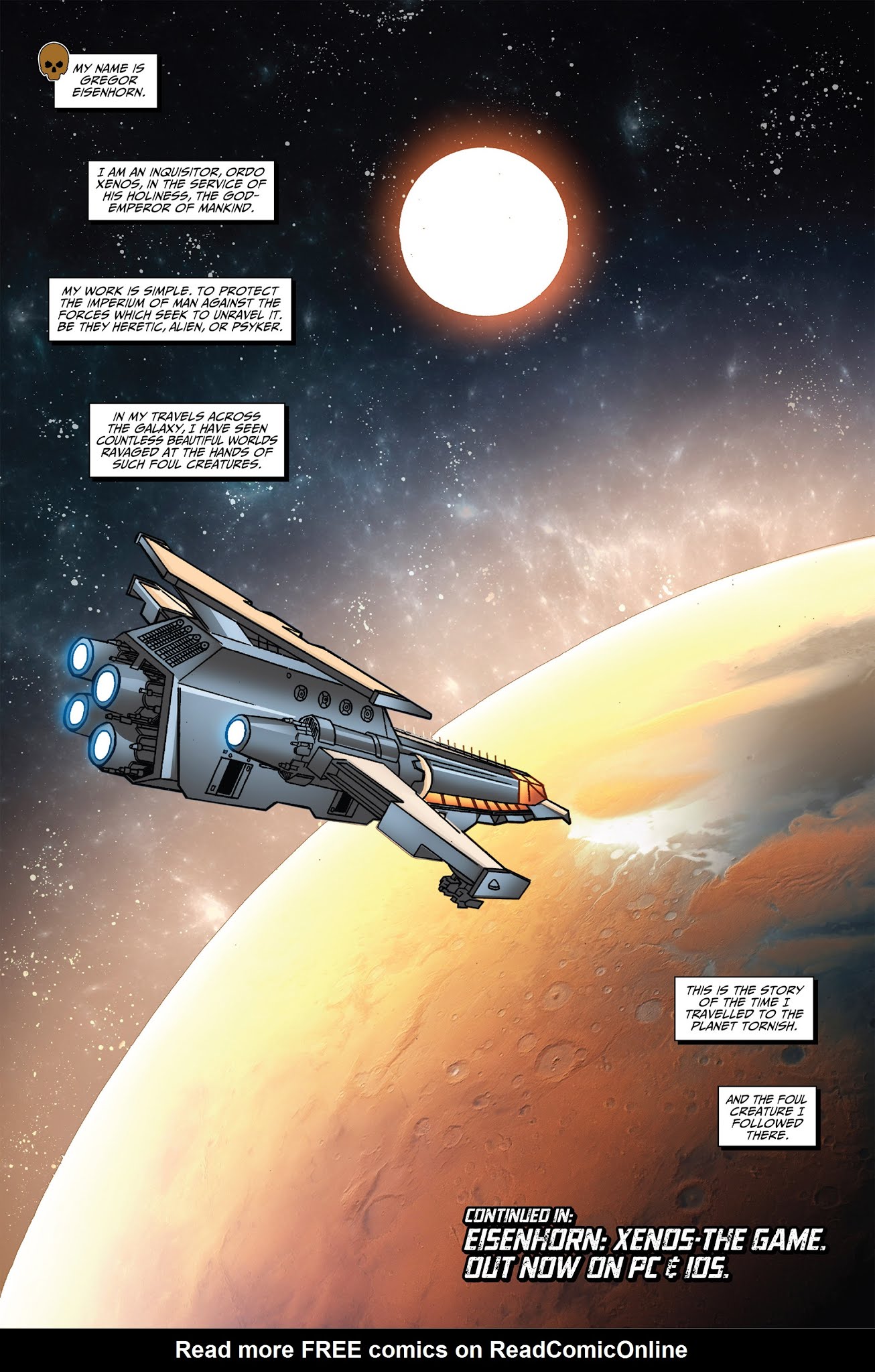 Read online Eisenhorn: Xenos comic -  Issue # Full - 22