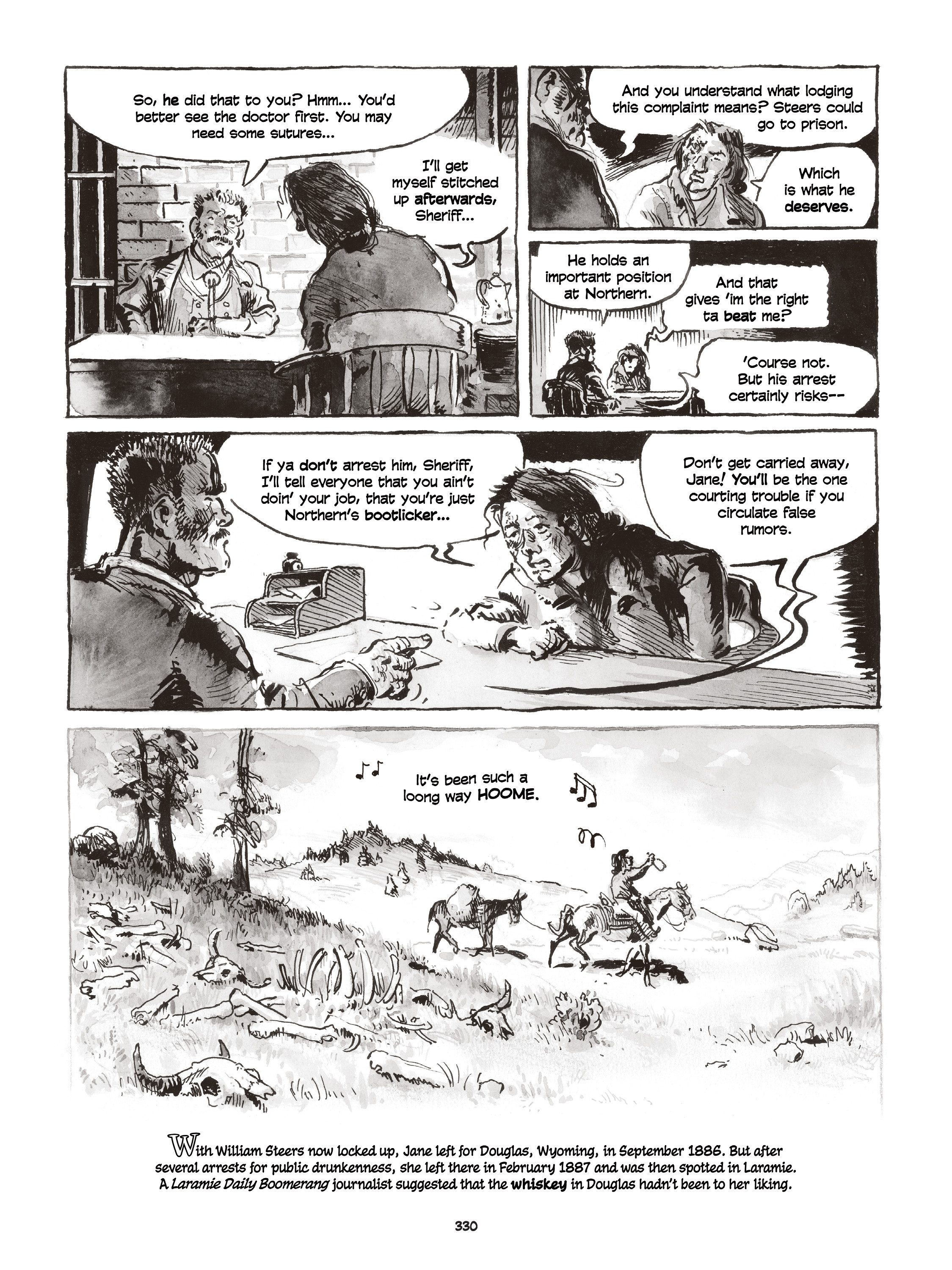 Read online Calamity Jane: The Calamitous Life of Martha Jane Cannary comic -  Issue # TPB (Part 4) - 31