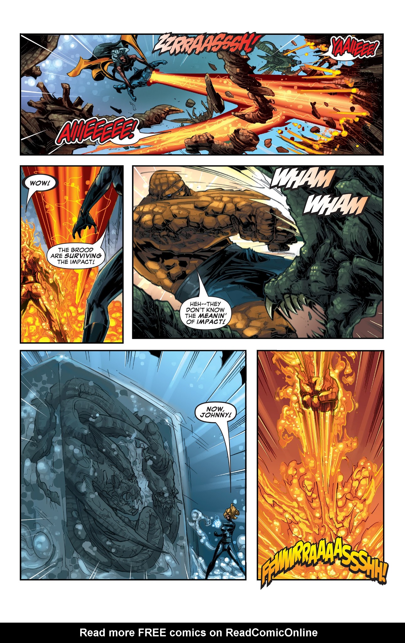 Read online X-Men/Fantastic Four comic -  Issue #5 - 7