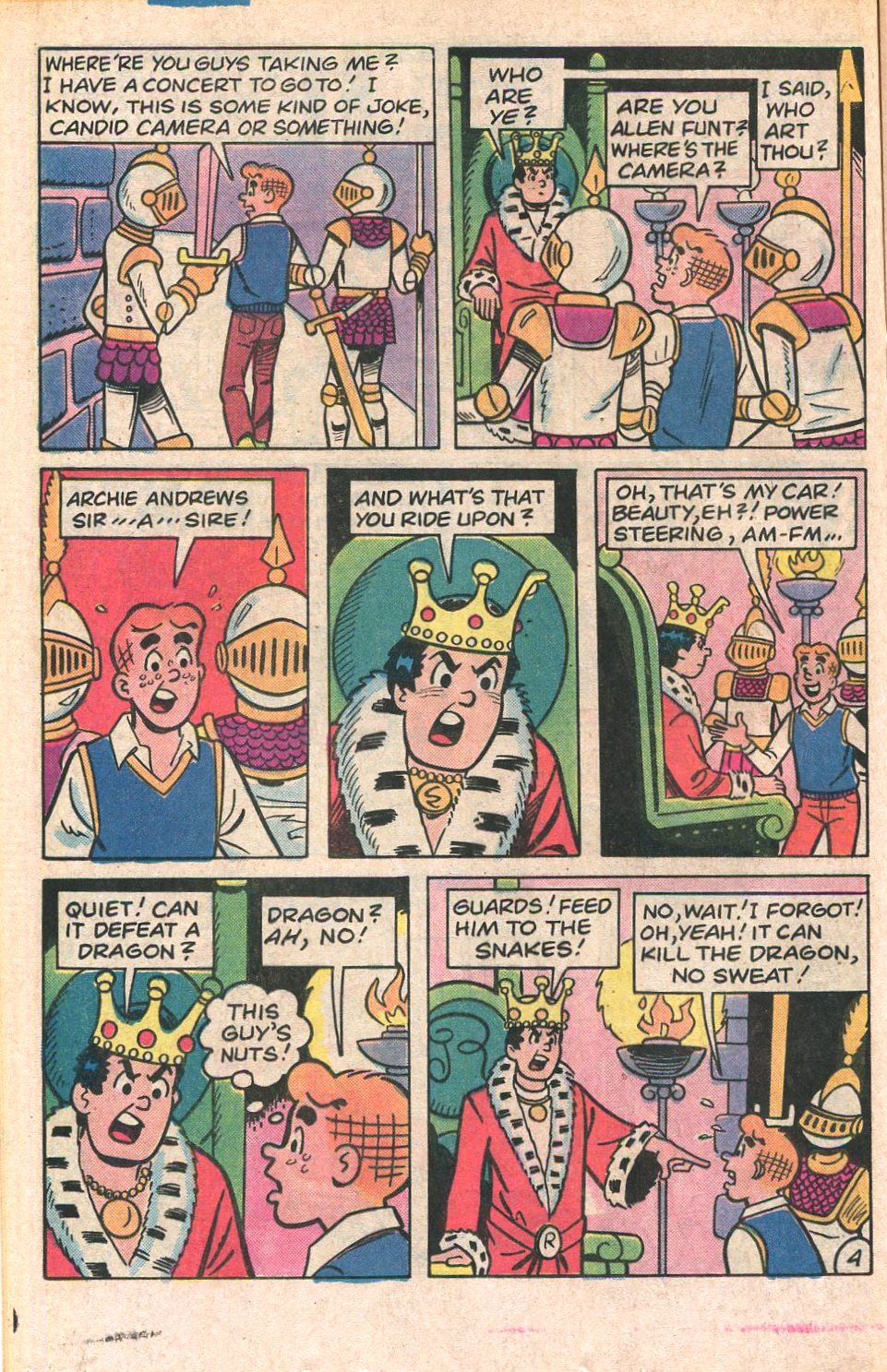 Read online Archie's TV Laugh-Out comic -  Issue #95 - 16