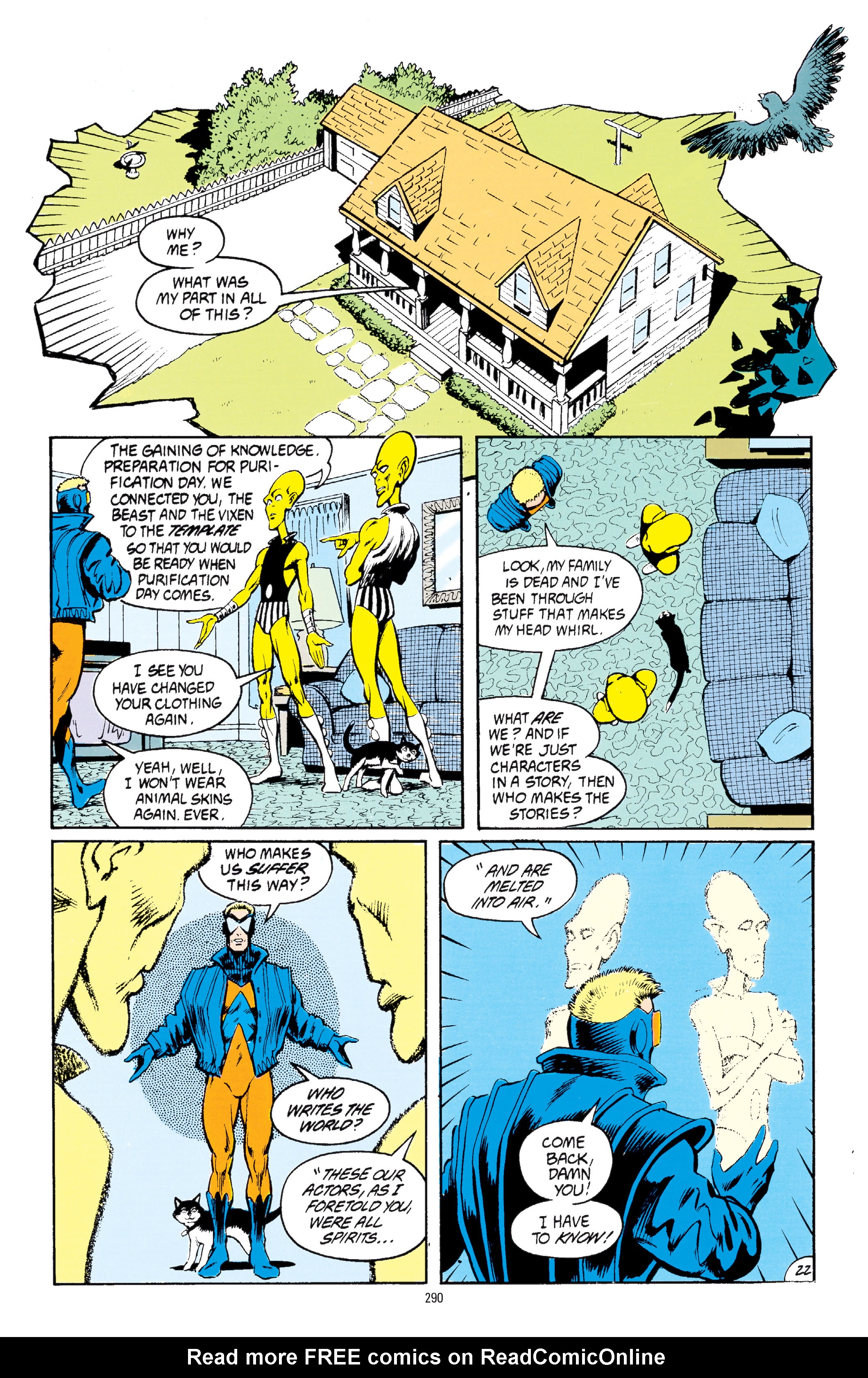 Read online Animal Man (1988) comic -  Issue # _ by Grant Morrison 30th Anniversary Deluxe Edition Book 2 (Part 3) - 88