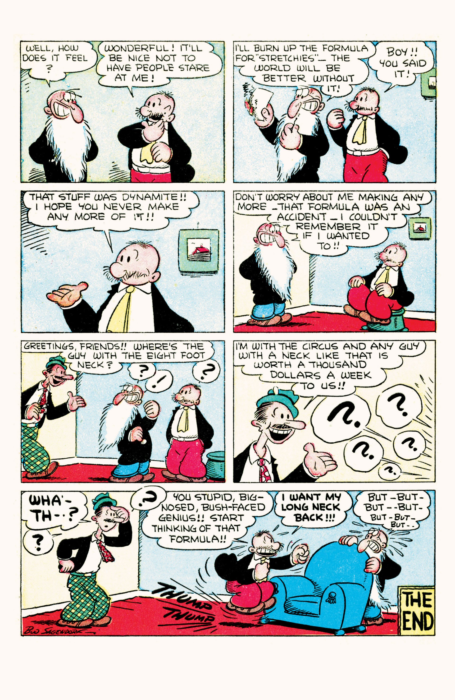 Read online Classic Popeye comic -  Issue #8 - 34