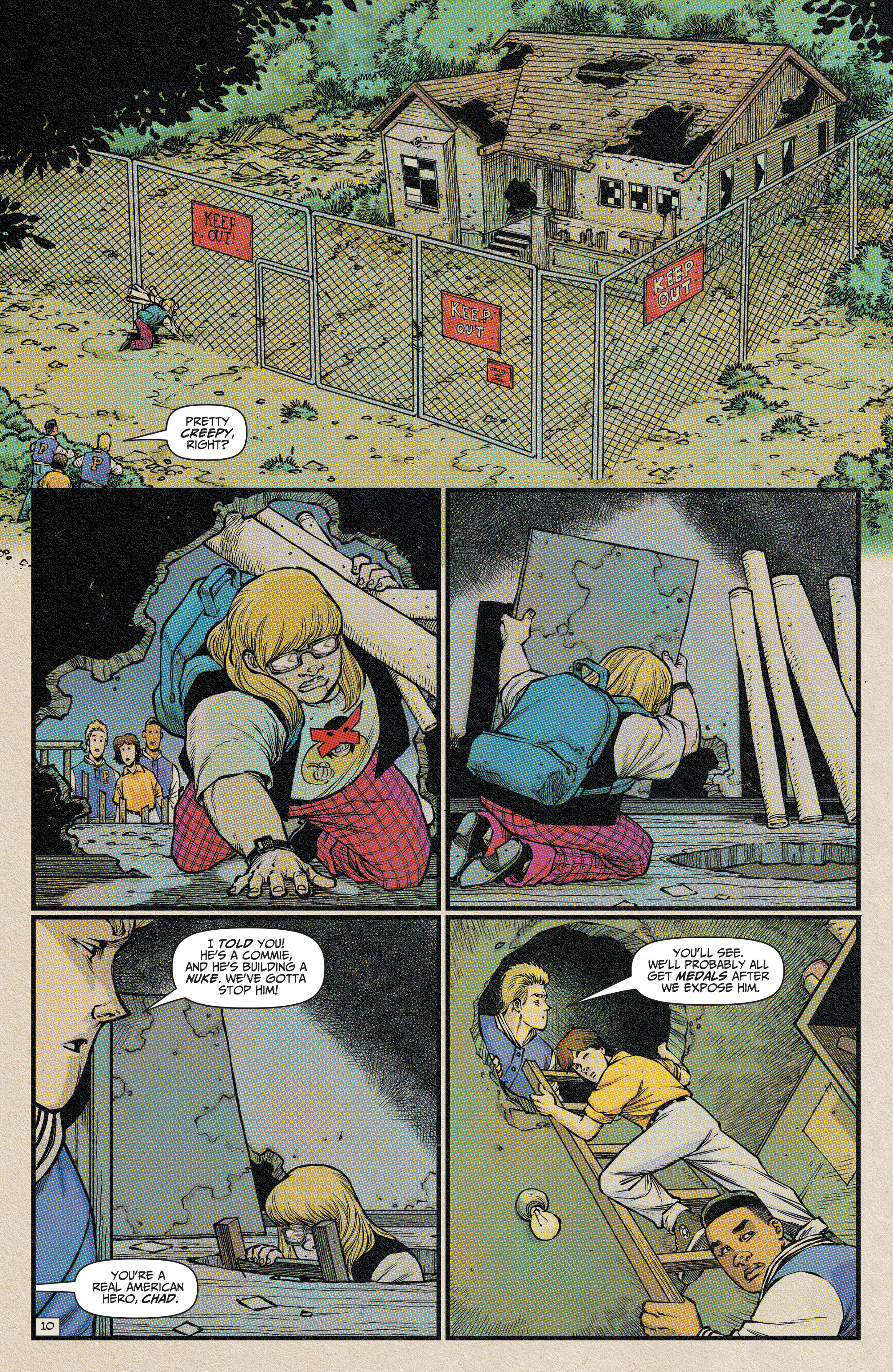 Read online Planet of the Nerds comic -  Issue #1 - 12