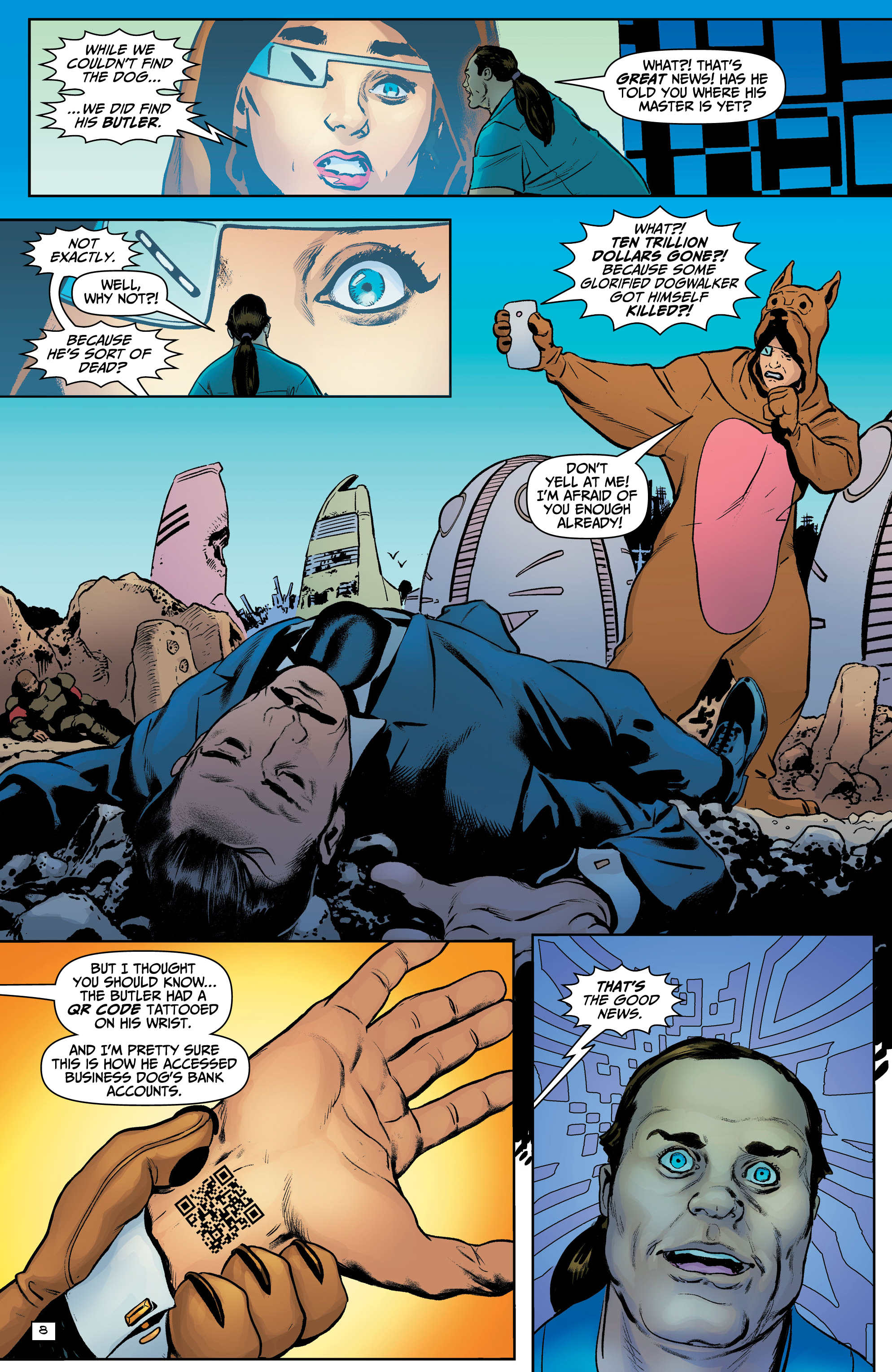 Read online Billionaire Island: Cult of Dogs comic -  Issue #5 - 10