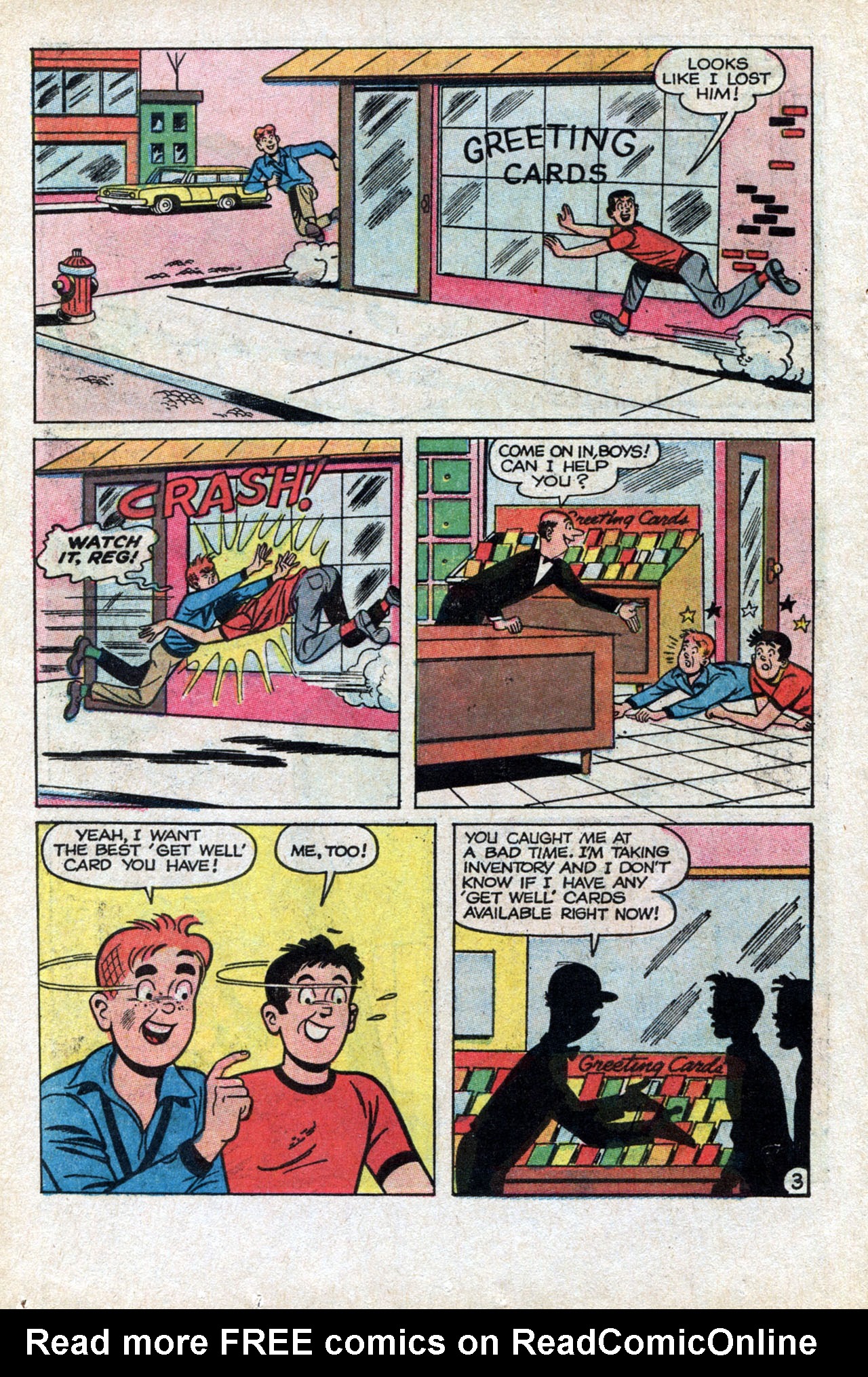 Read online Reggie and Me (1966) comic -  Issue #21 - 22