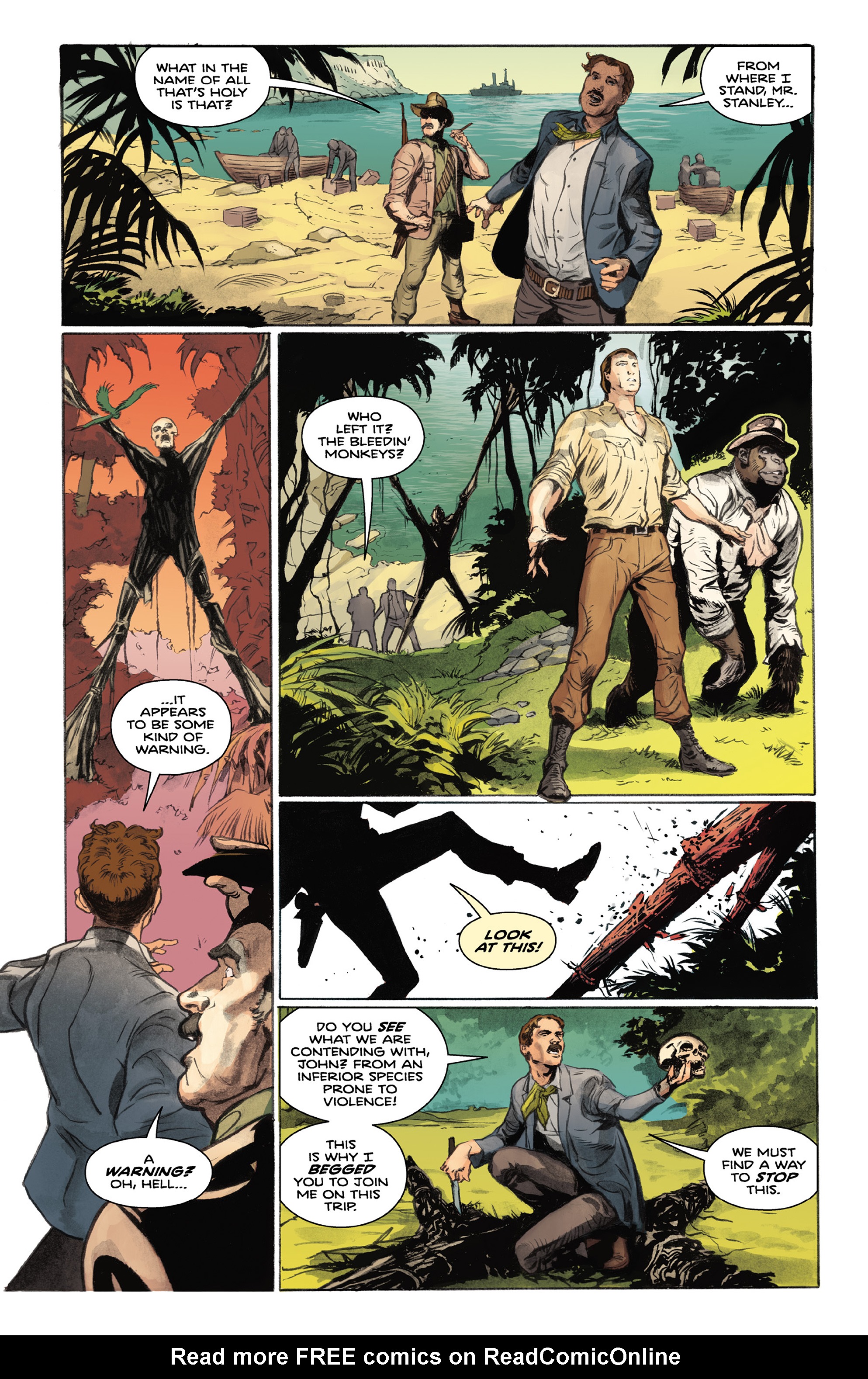 Read online Tarzan On the Planet of the Apes comic -  Issue #2 - 11