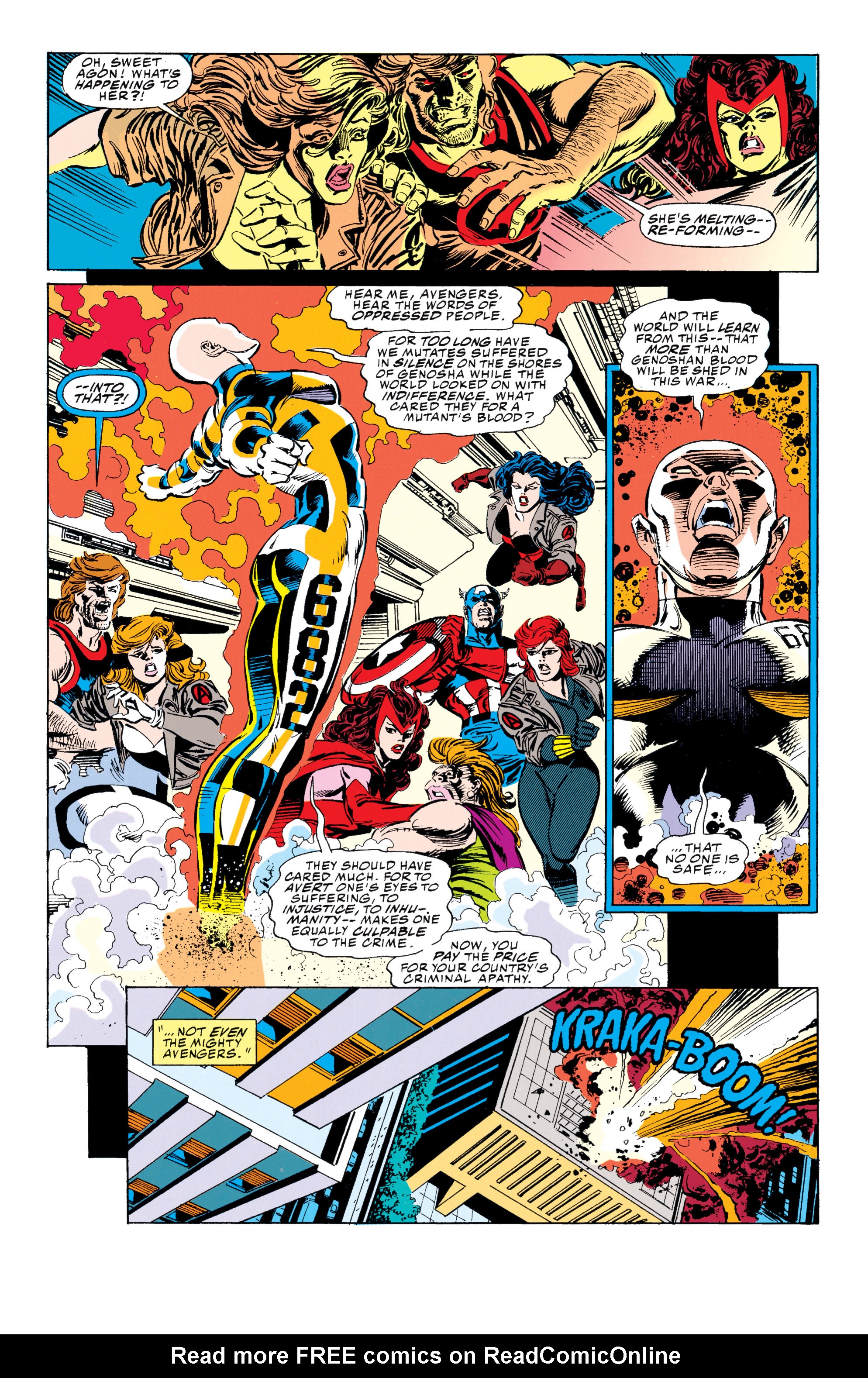 Read online Avengers: Avengers/X-Men - Bloodties comic -  Issue # TPB (Part 1) - 12