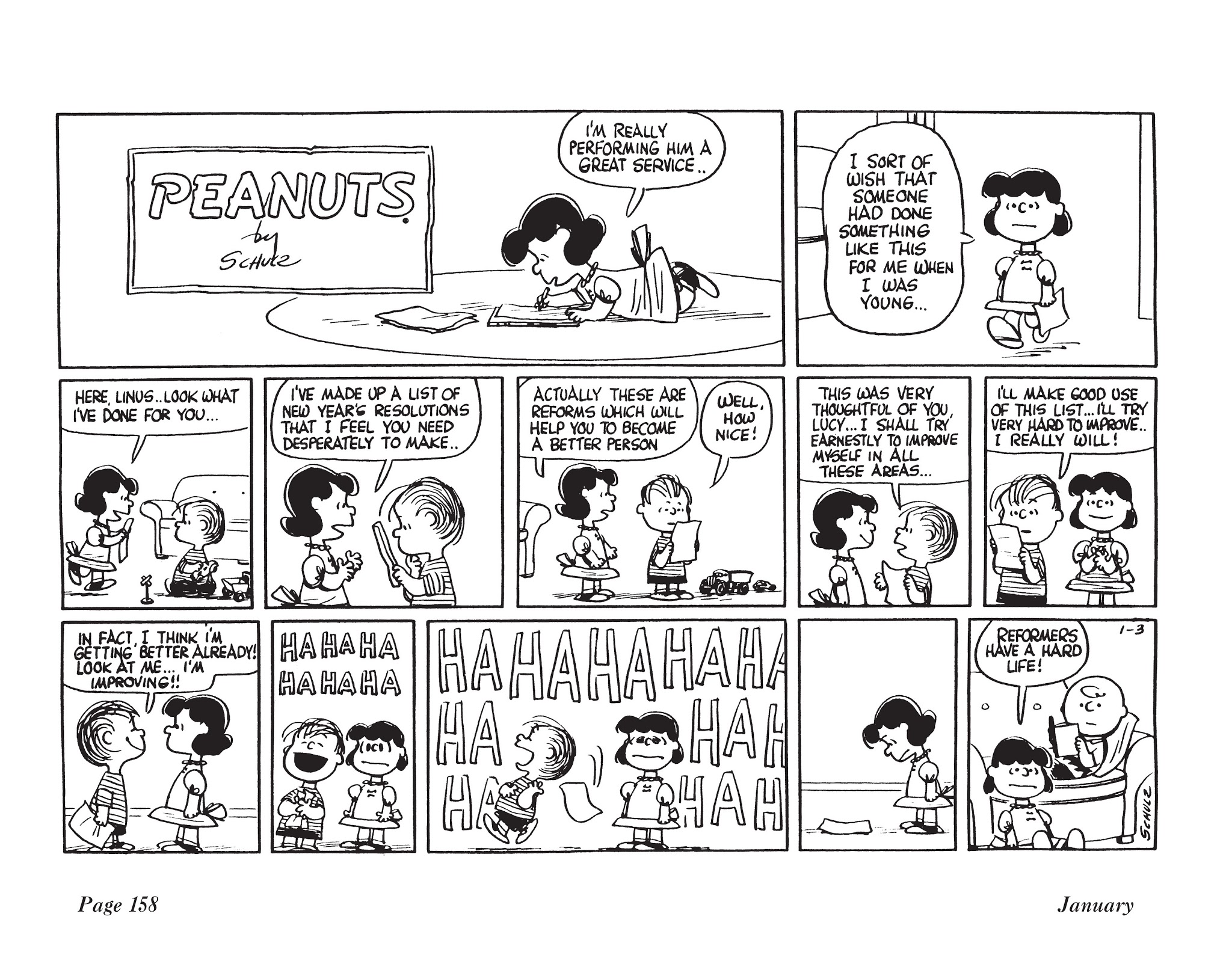Read online The Complete Peanuts comic -  Issue # TPB 5 - 174
