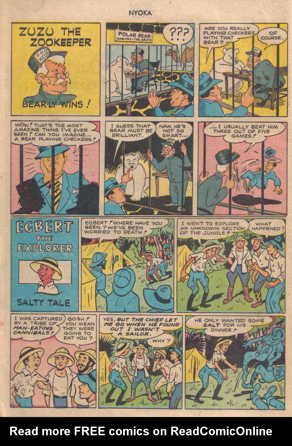 Read online Nyoka the Jungle Girl (1945) comic -  Issue #22 - 11