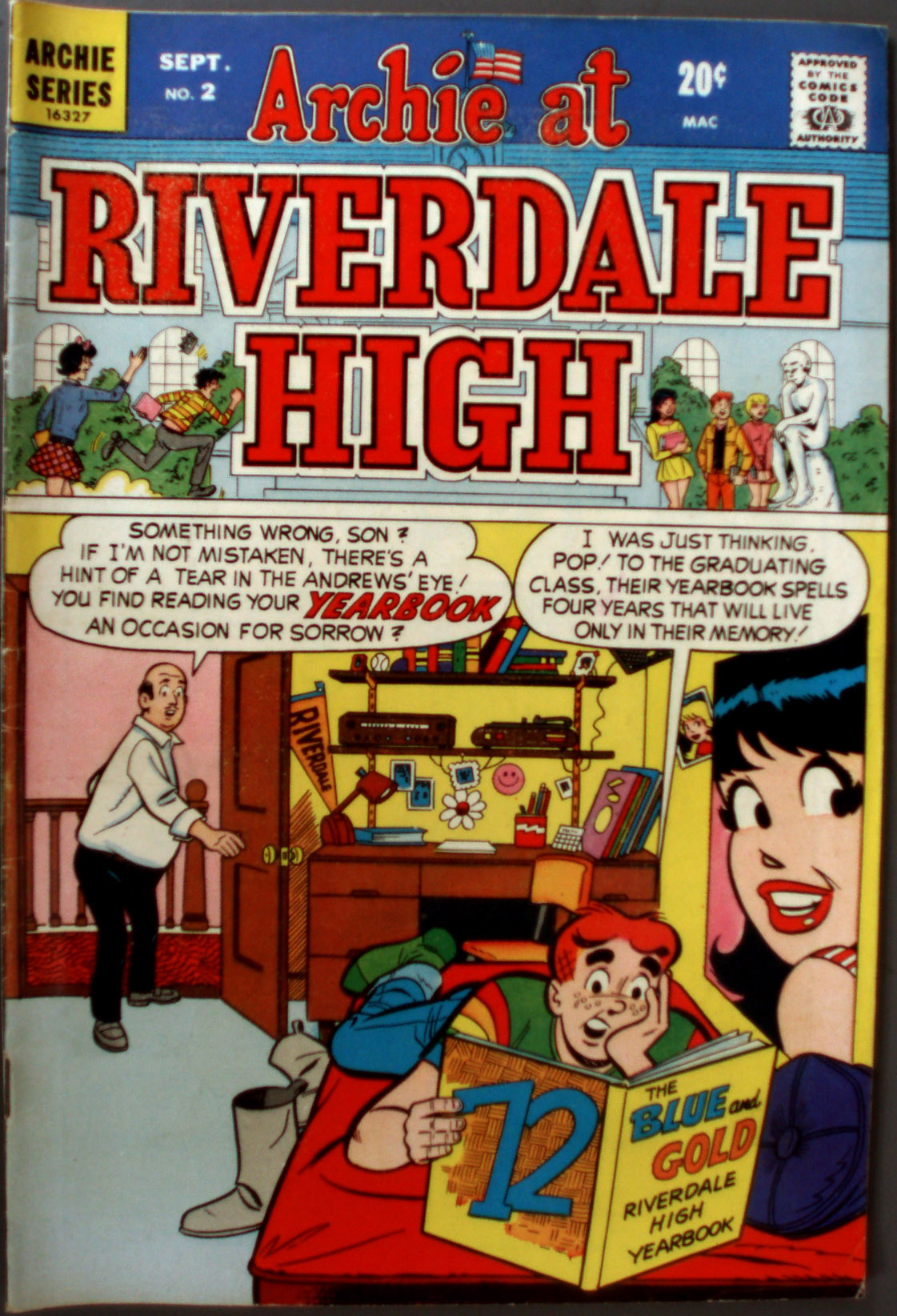 Read online Archie at Riverdale High (1972) comic -  Issue #2 - 1
