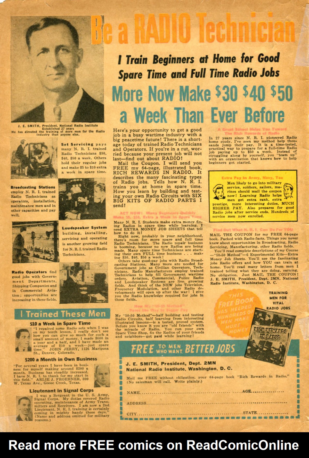 Read online Fight Comics comic -  Issue #22 - 2