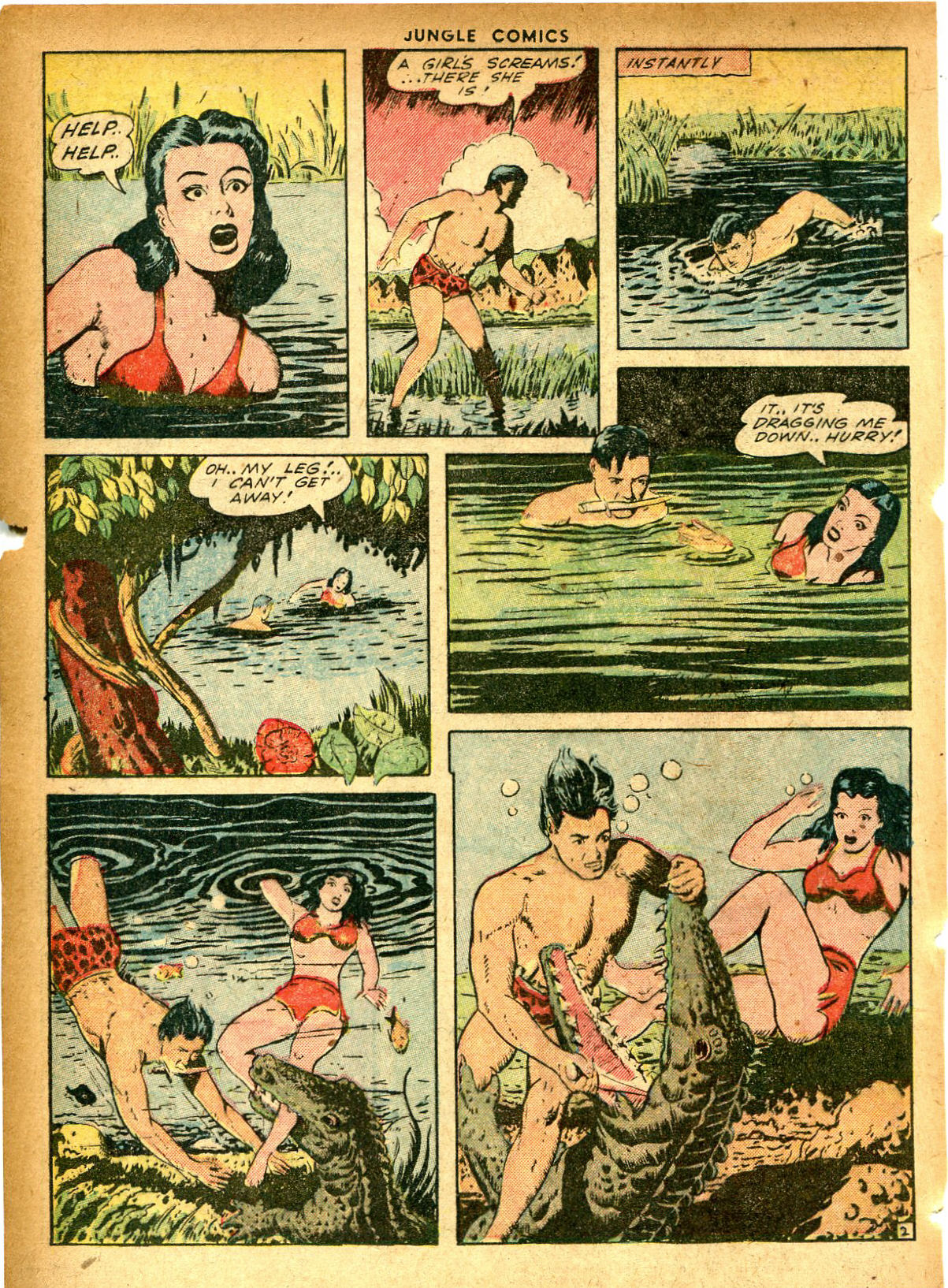 Read online Jungle Comics comic -  Issue #58 - 24