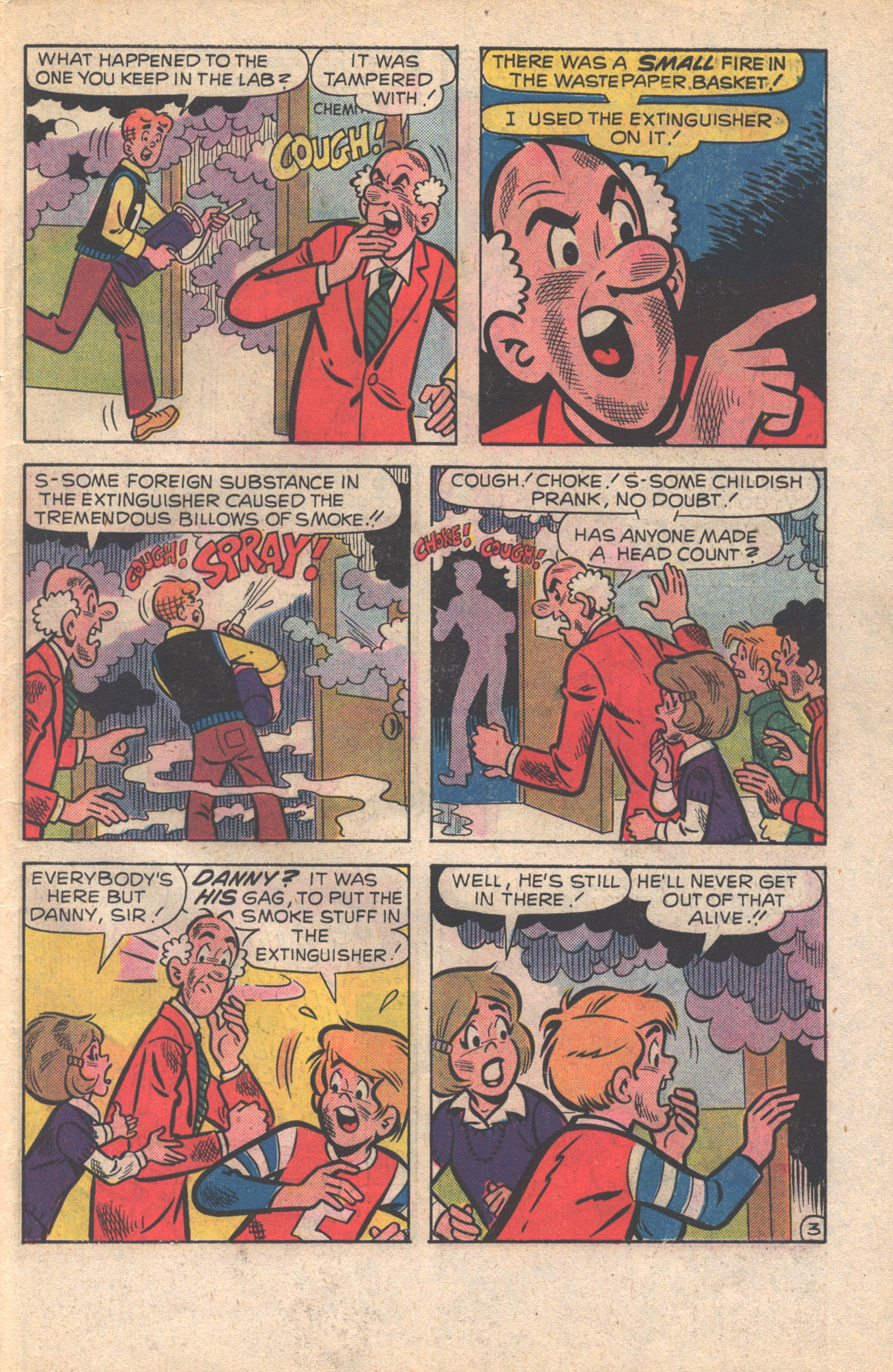 Read online Archie at Riverdale High (1972) comic -  Issue #31 - 31