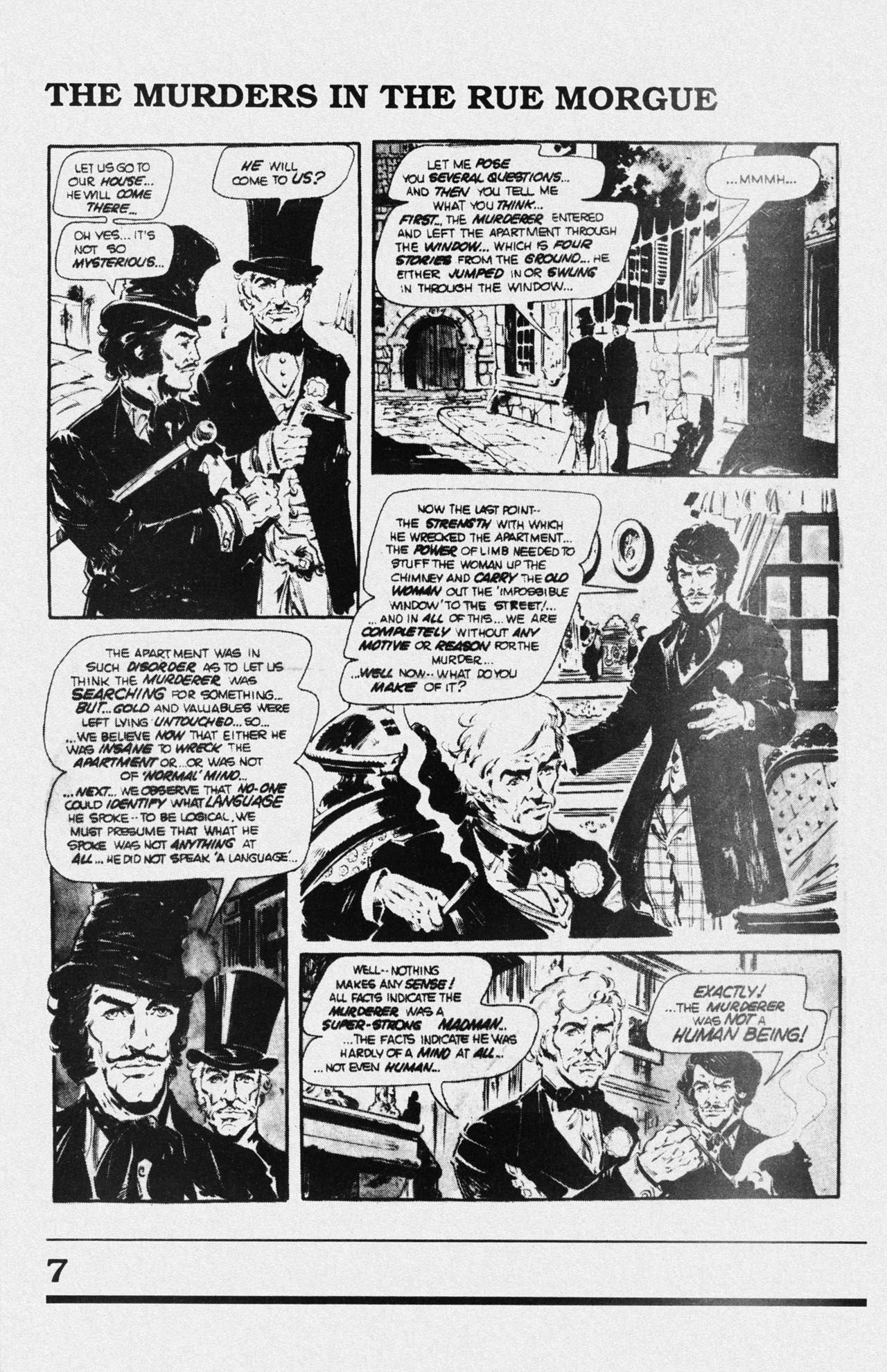 Read online Edgar Allan Poe: The Murders in the Rue Morgue and Other Stories comic -  Issue # Full - 25