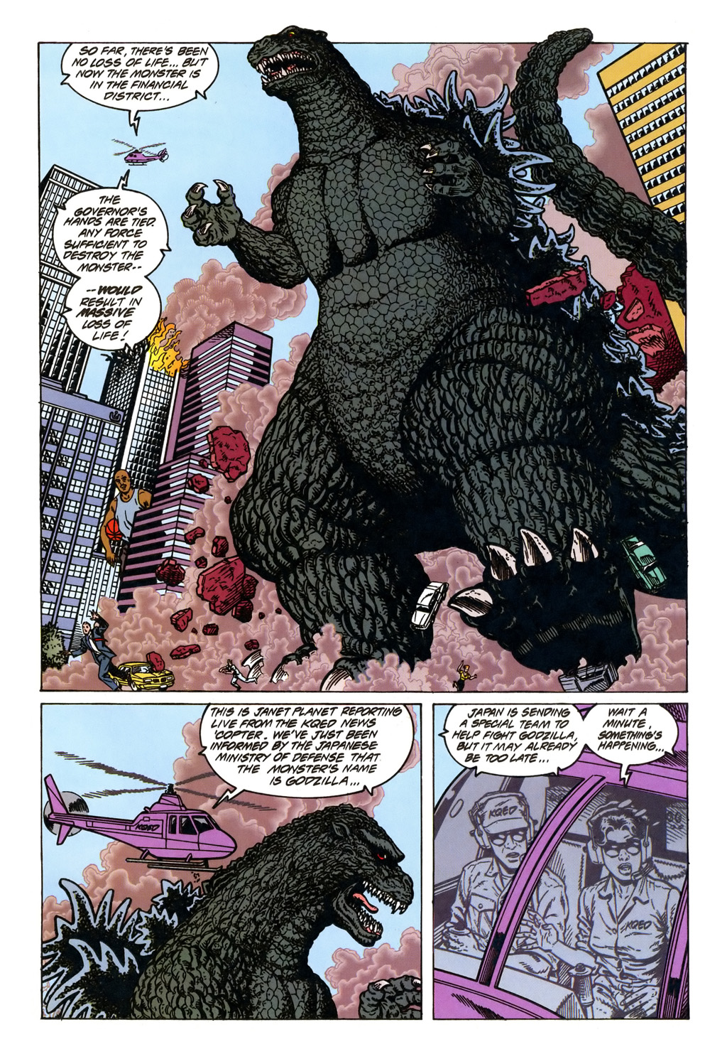 Read online Godzilla vs. Barkley comic -  Issue # Full - 17