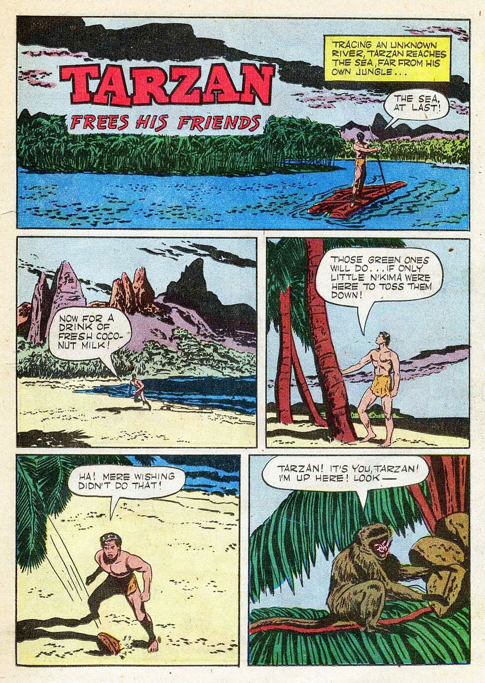 Read online Tarzan (1948) comic -  Issue #20 - 27