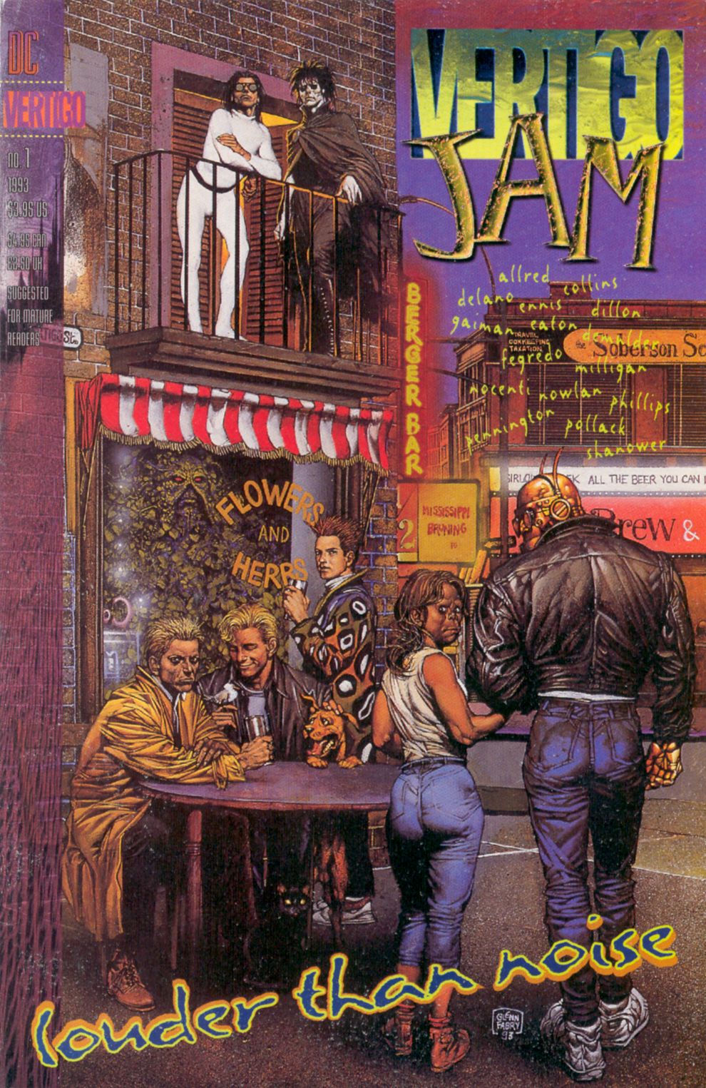 Read online Vertigo Jam comic -  Issue # Full - 1