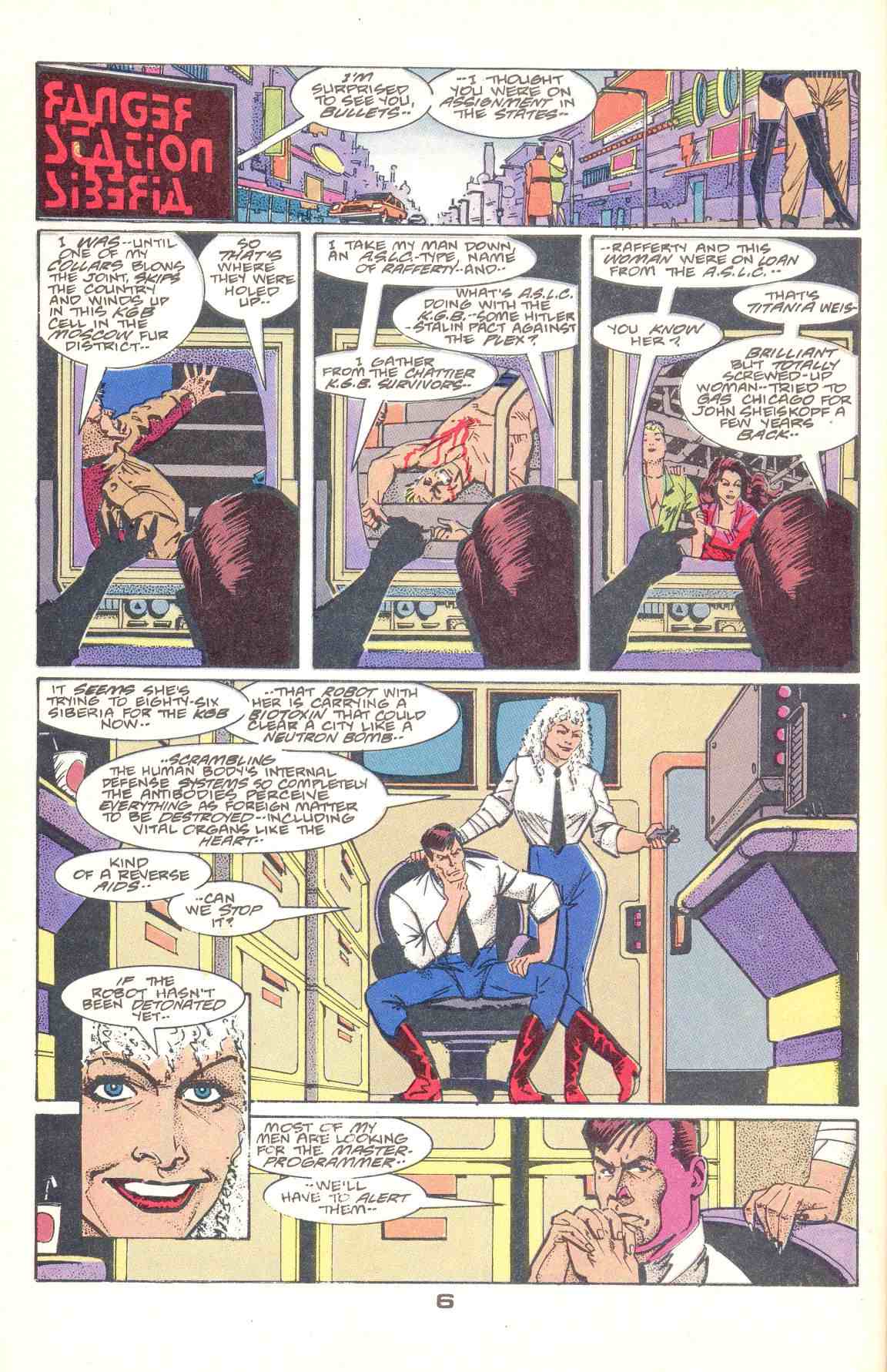 Read online Howard Chaykin's American Flagg comic -  Issue #11 - 8