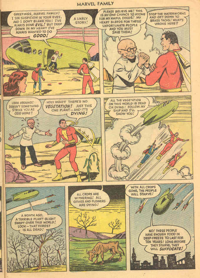 Read online The Marvel Family comic -  Issue #41 - 5