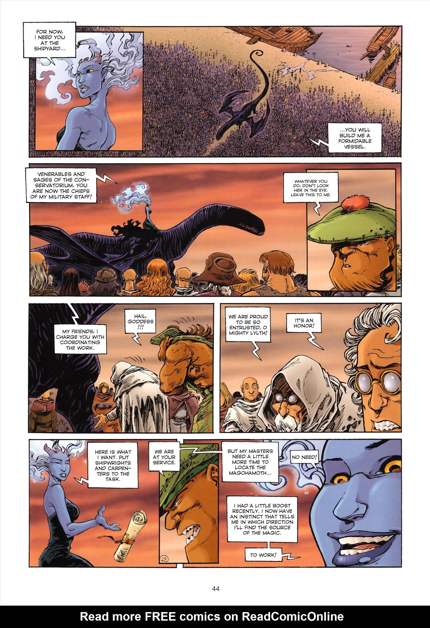 Read online Lanfeust Odyssey comic -  Issue #6 - 46