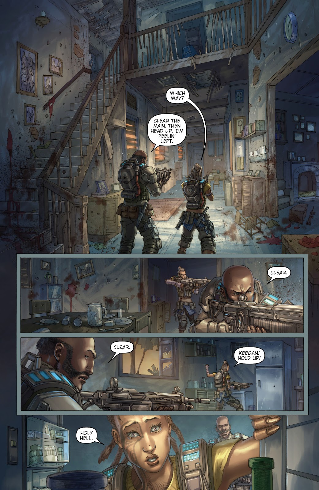 Read online Gears of War Hivebusters comic Issue 2