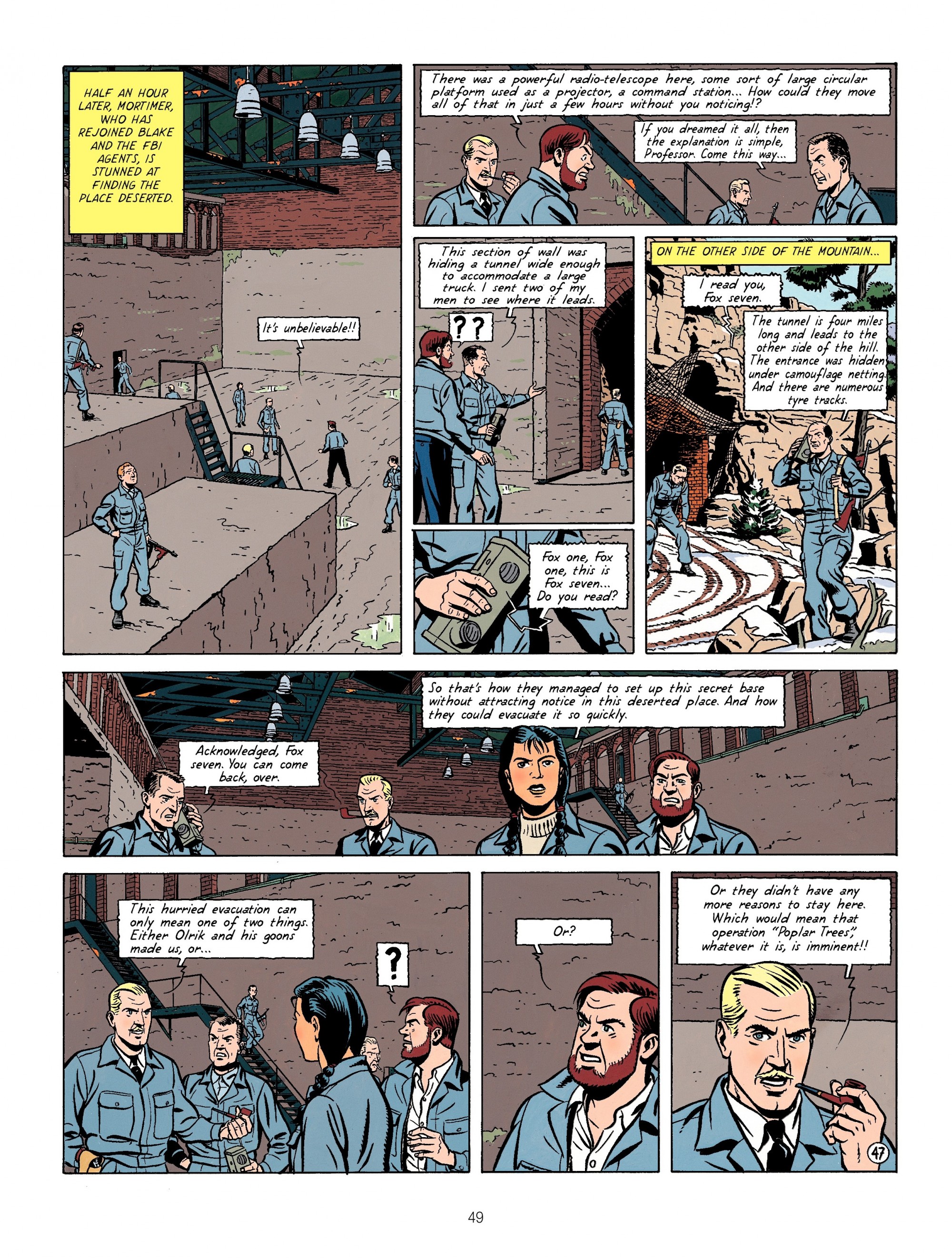 Read online Blake & Mortimer comic -  Issue #5 - 49