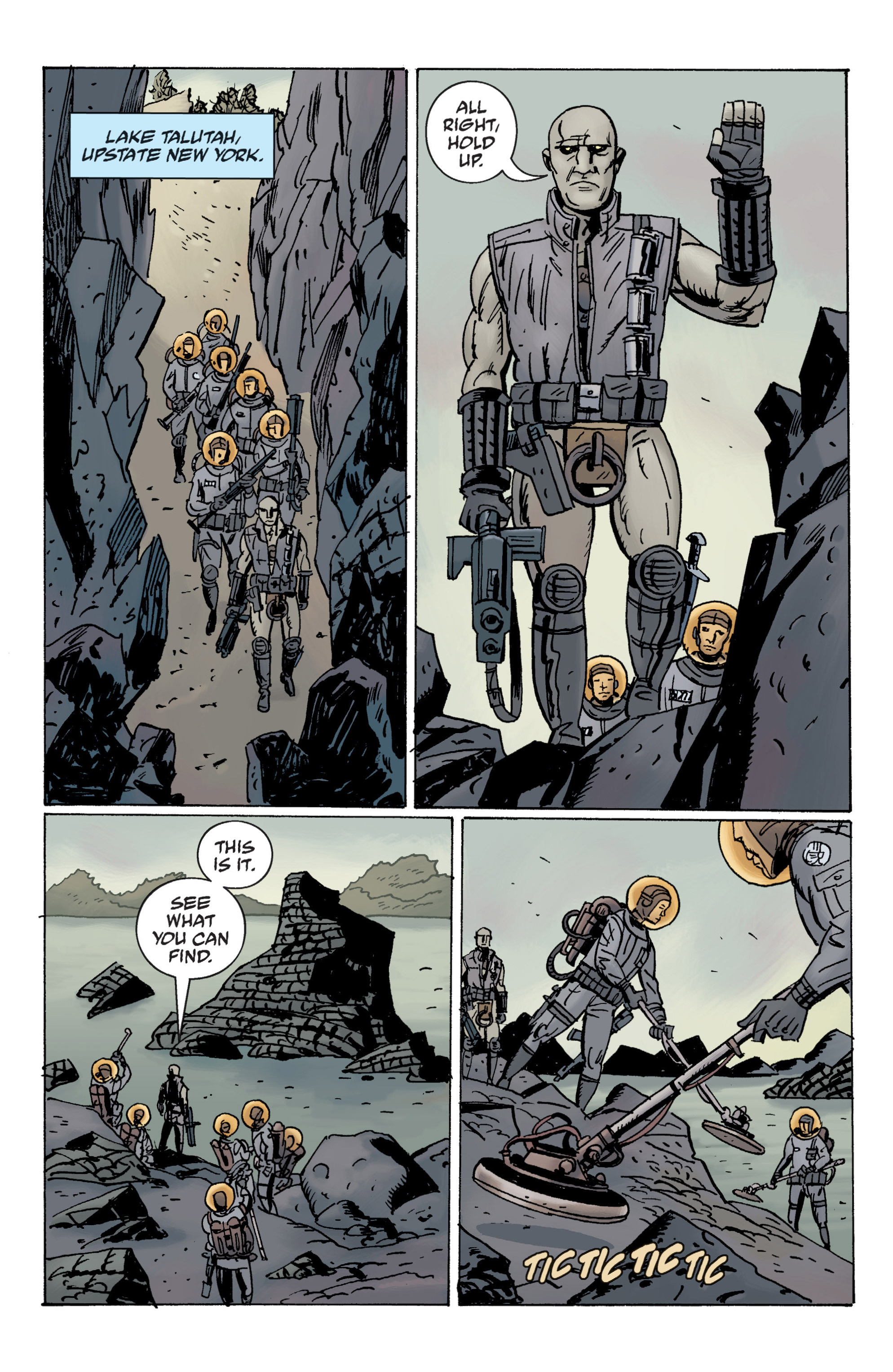 Read online B.P.R.D.: Hollow Earth and Other Stories comic -  Issue # TPB 12 - 12