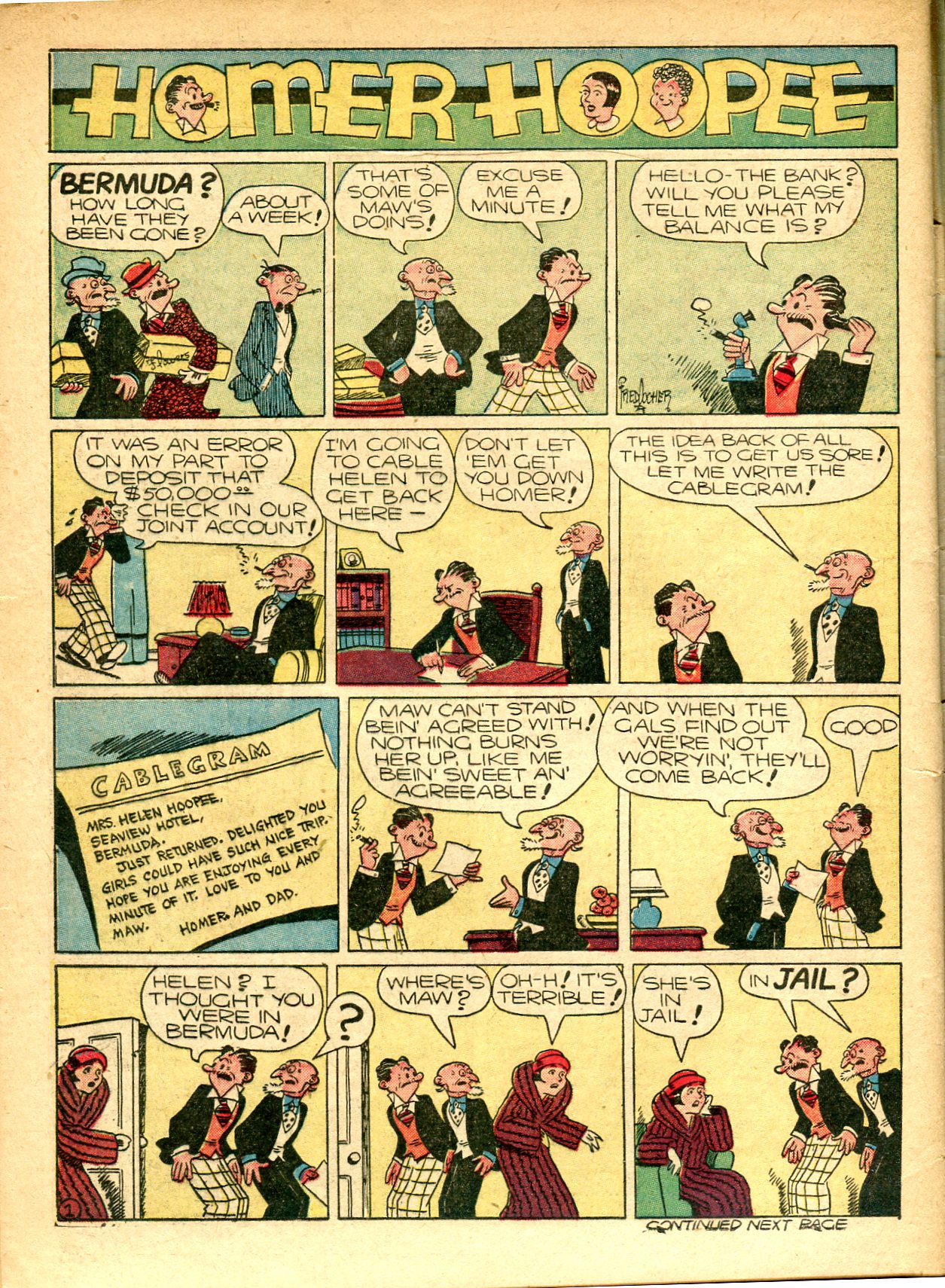 Read online Famous Funnies comic -  Issue #77 - 61