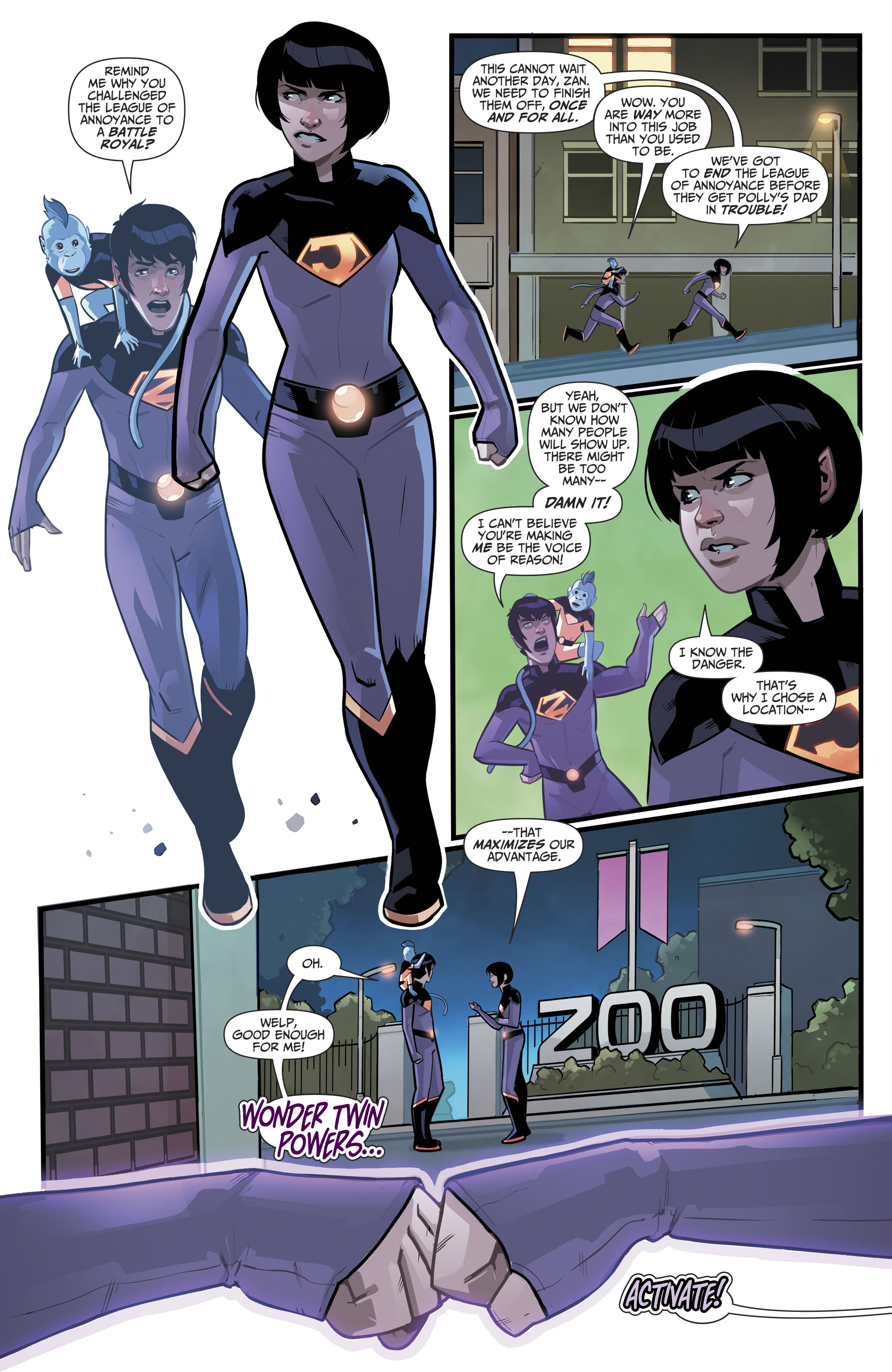 Read online Wonder Twins comic -  Issue #5 - 9