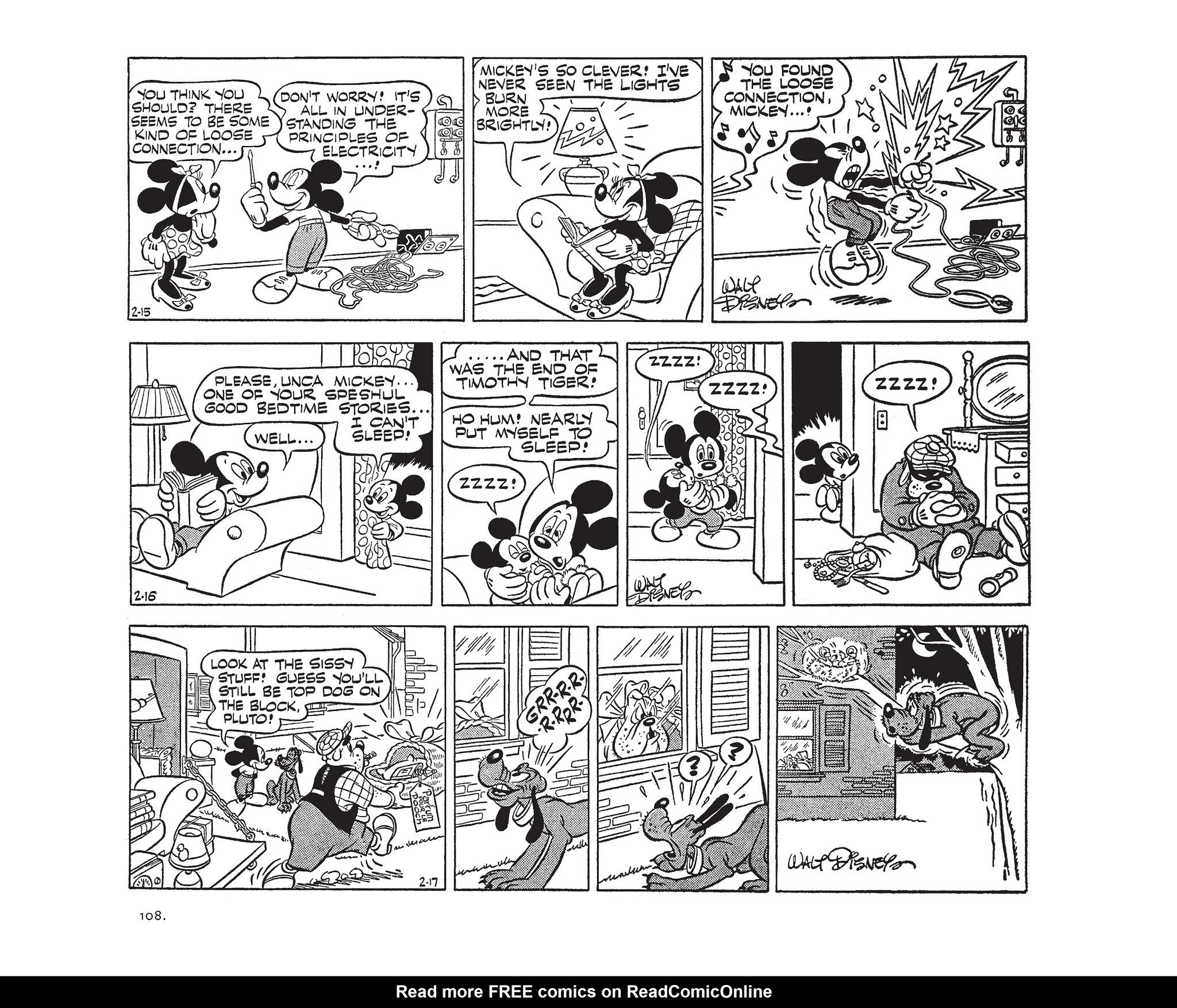 Read online Walt Disney's Mickey Mouse by Floyd Gottfredson comic -  Issue # TPB 8 (Part 2) - 8