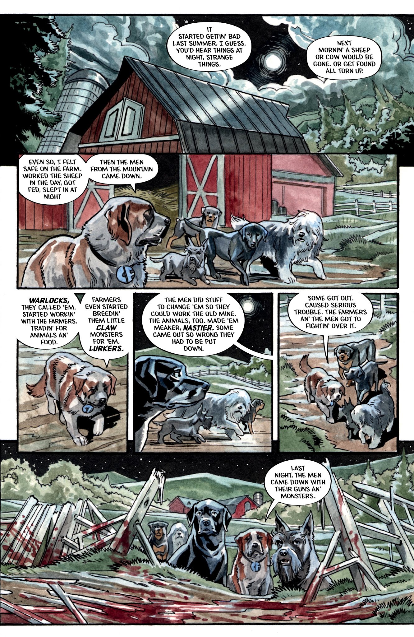 Read online Beasts of Burden: Wise Dogs and Eldritch Men comic -  Issue #3 - 3