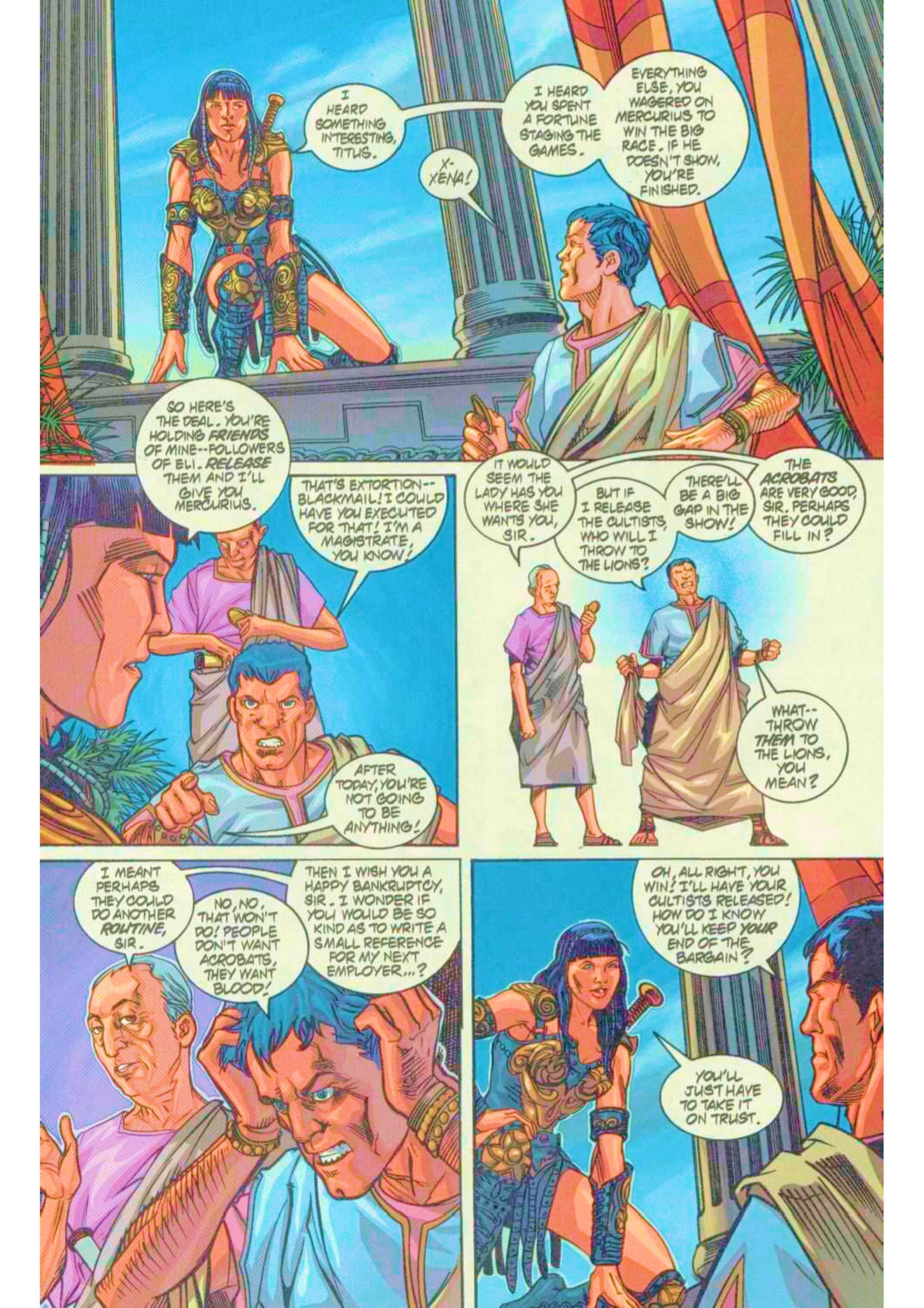 Read online Xena: Warrior Princess (1999) comic -  Issue #8 - 9