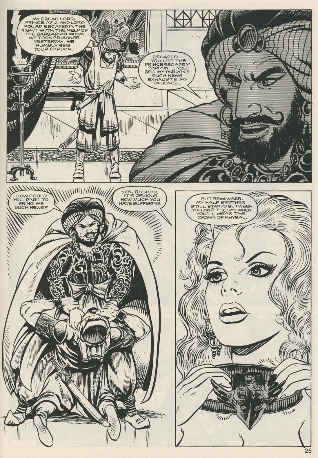 The Savage Sword Of Conan issue 124 - Page 25