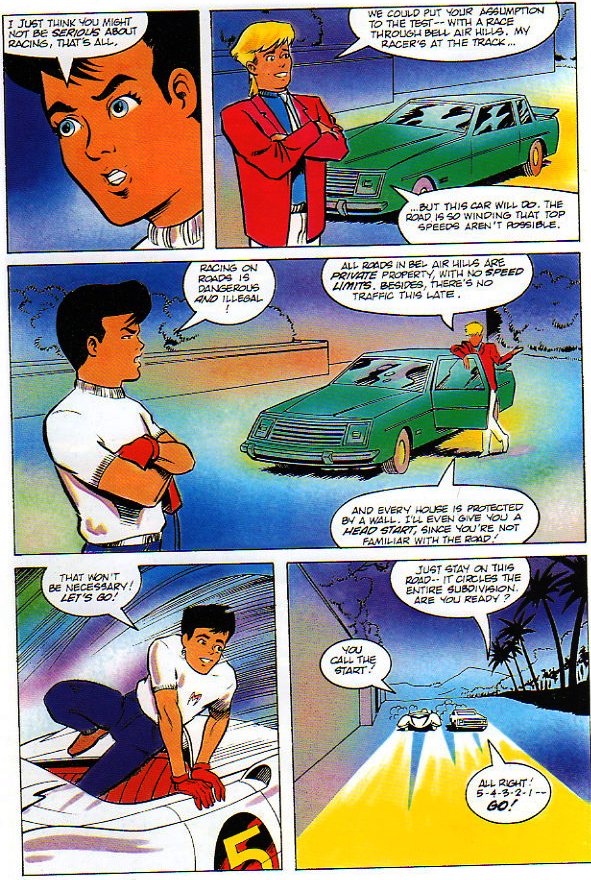 Read online Speed Racer (1987) comic -  Issue #6 - 11