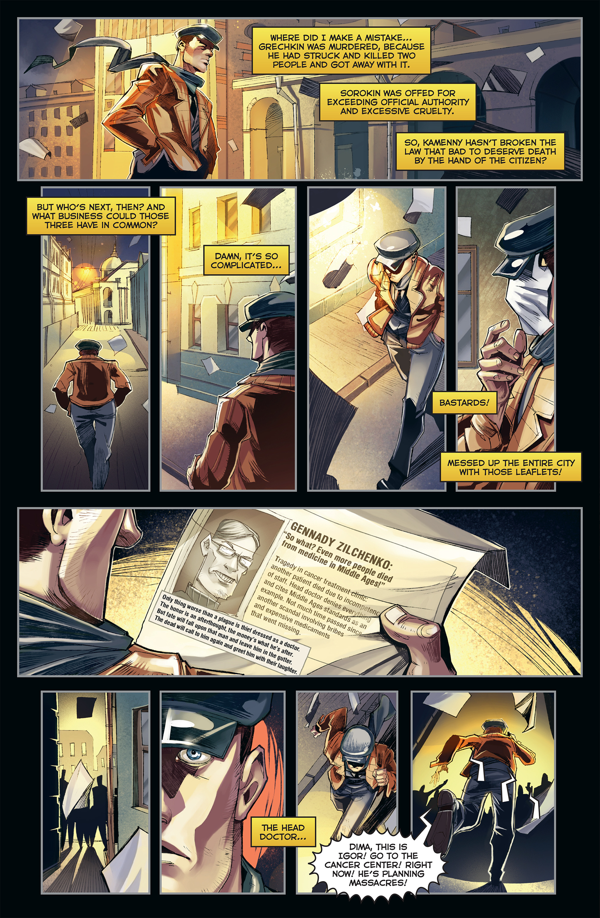 Read online Major Grom comic -  Issue #3 - 24