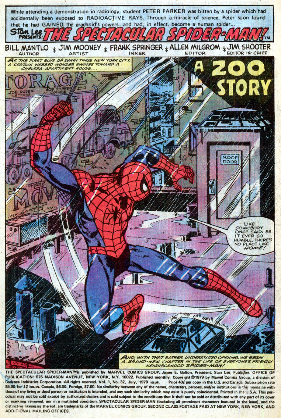 Read online The Spectacular Spider-Man (1976) comic -  Issue #32 - 2