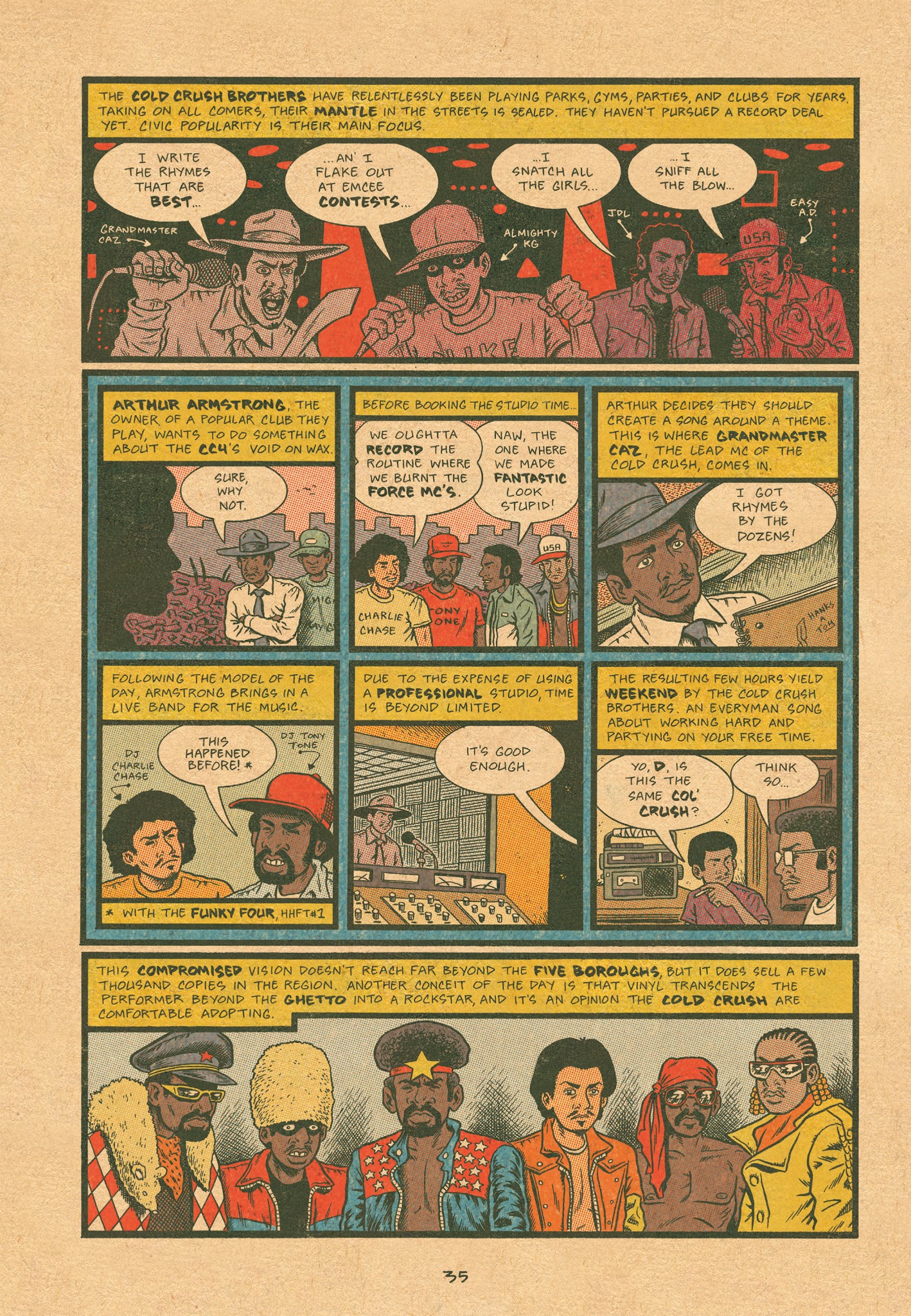 Read online Hip Hop Family Tree (2013) comic -  Issue # TPB 2 - 36