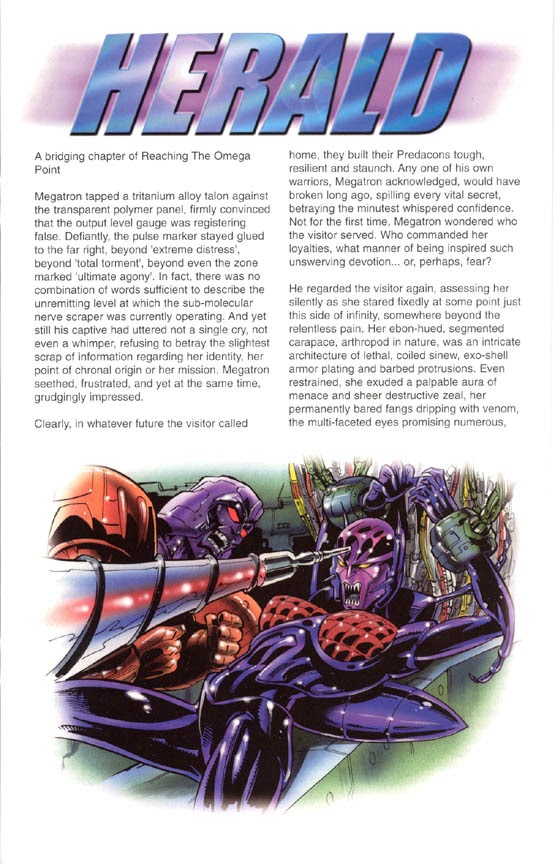 Read online Tales from the Transformers: Beast Wars: Reaching the Omega Point comic -  Issue # Full - 5