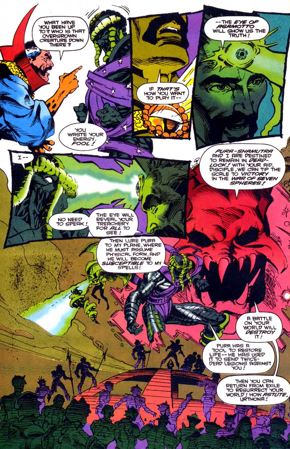 Read online Doctor Strange: Sorcerer Supreme comic -  Issue #58 - 4