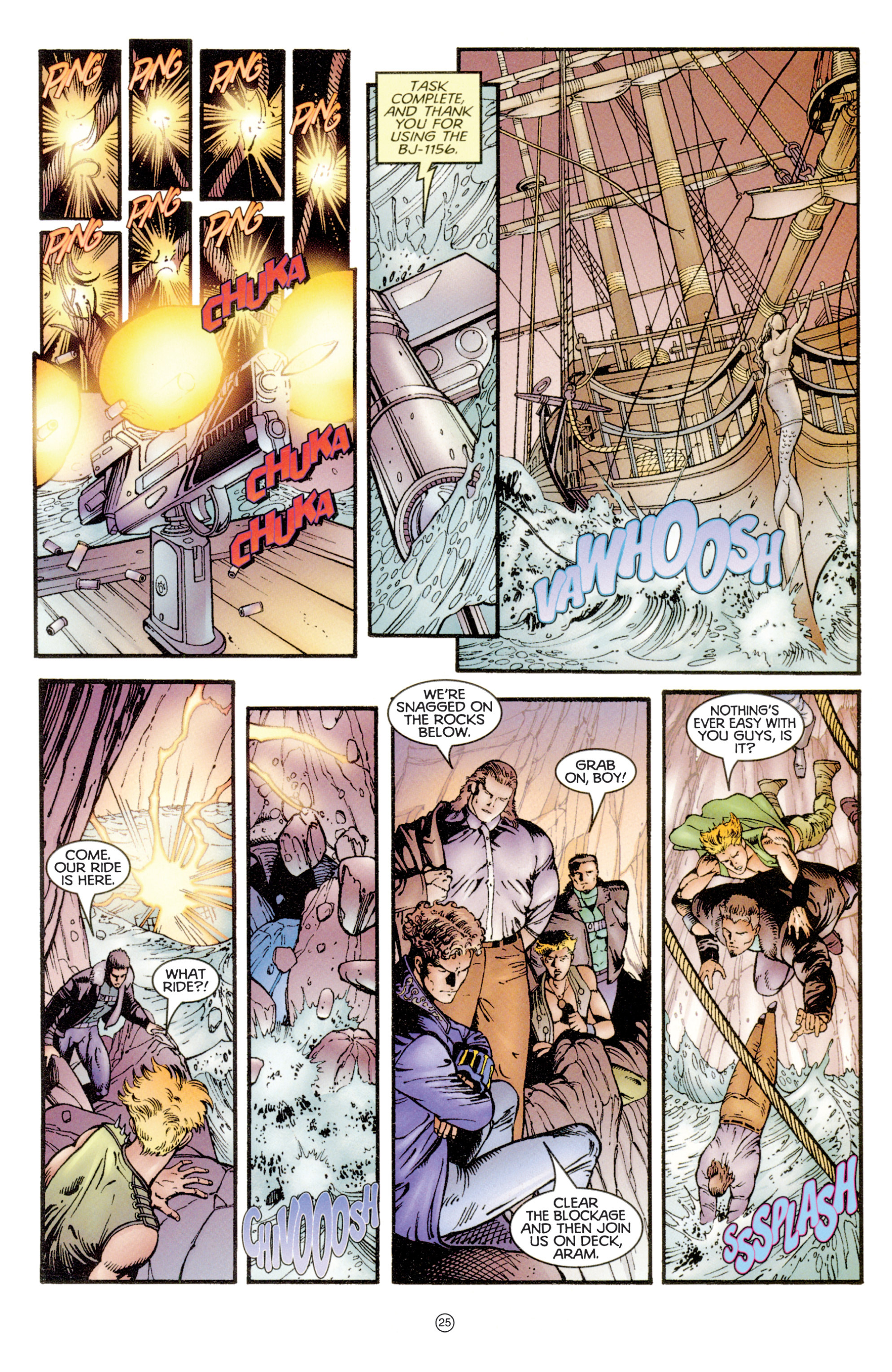 Read online Eternal Warriors comic -  Issue # Issue Digital Alchemy - 23