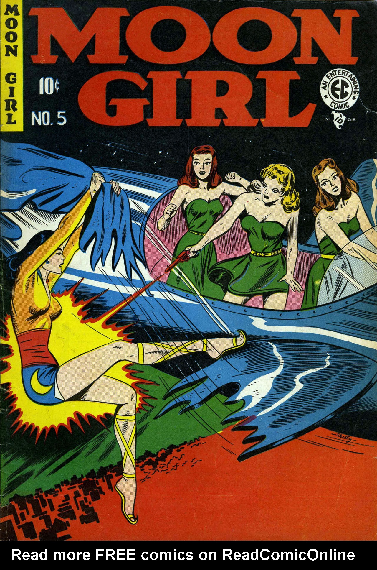 Read online Moon Girl (1947) comic -  Issue #5 - 1