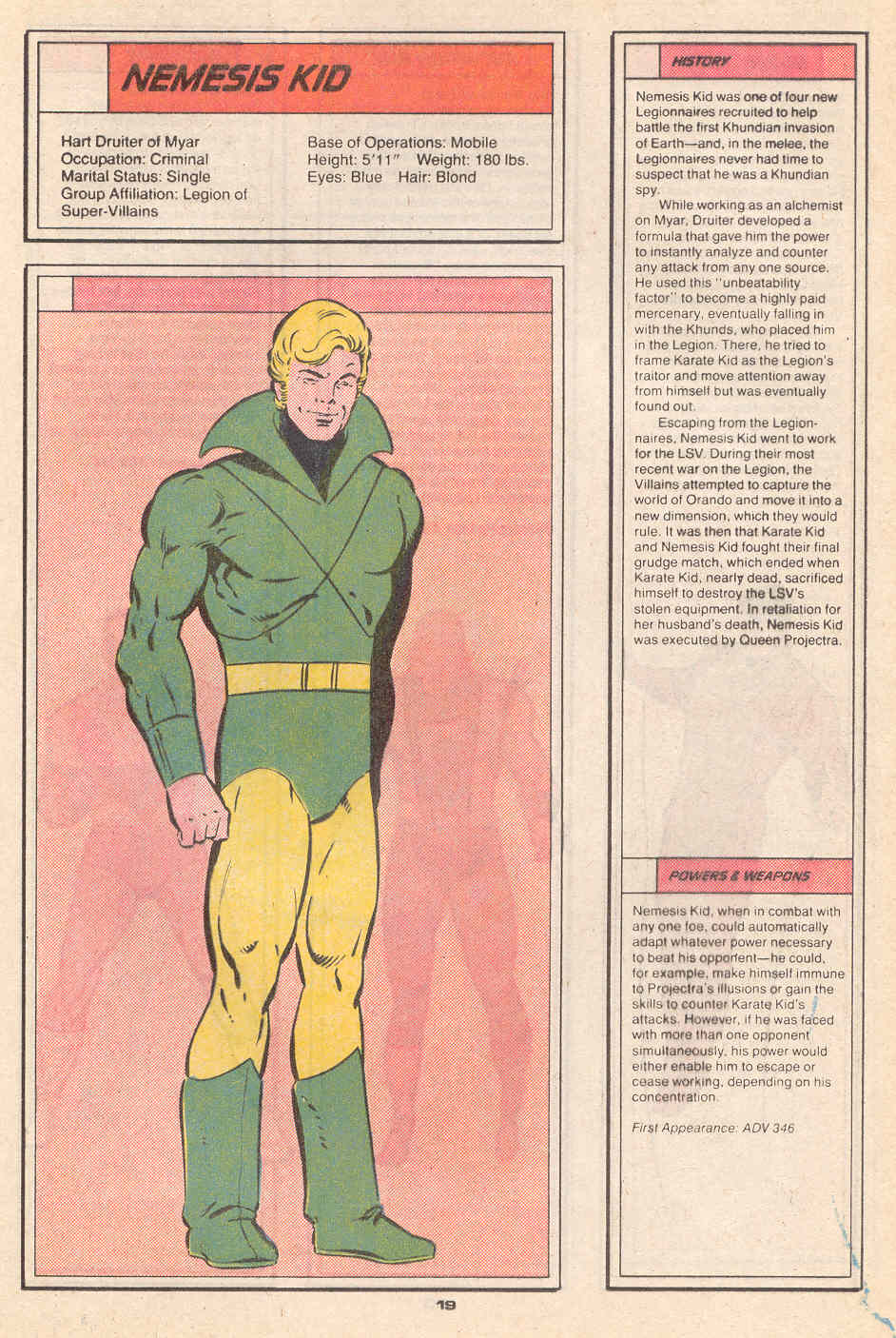 Who's Who in the Legion of Super-Heroes Issue #4 #4 - English 21