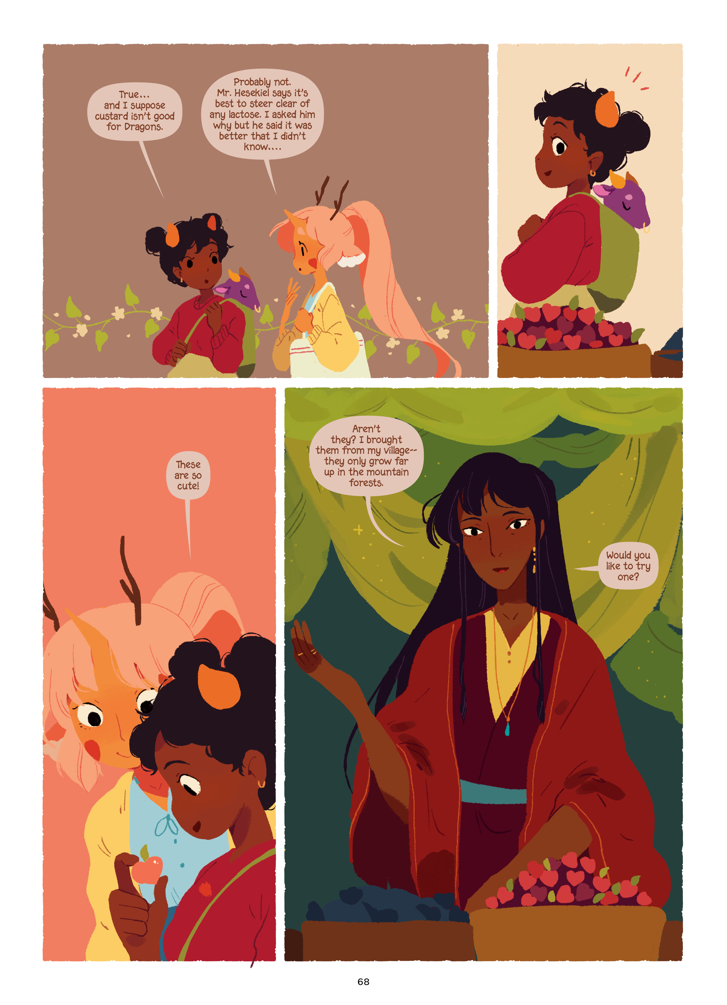 Read online The Tea Dragon Series comic -  Issue # The Tea Dragon Tapestry - 69