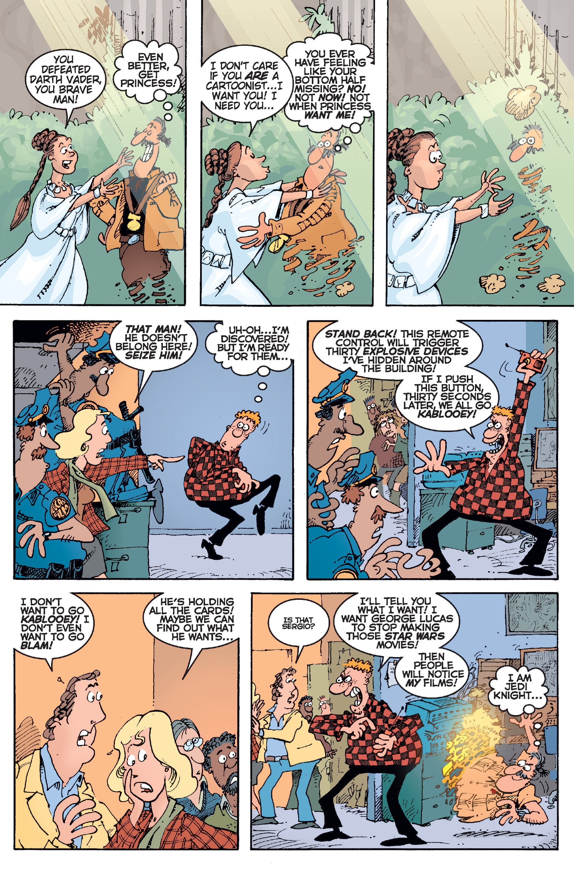 Read online Sergio Aragonés Stomps Star Wars comic -  Issue # Full - 22