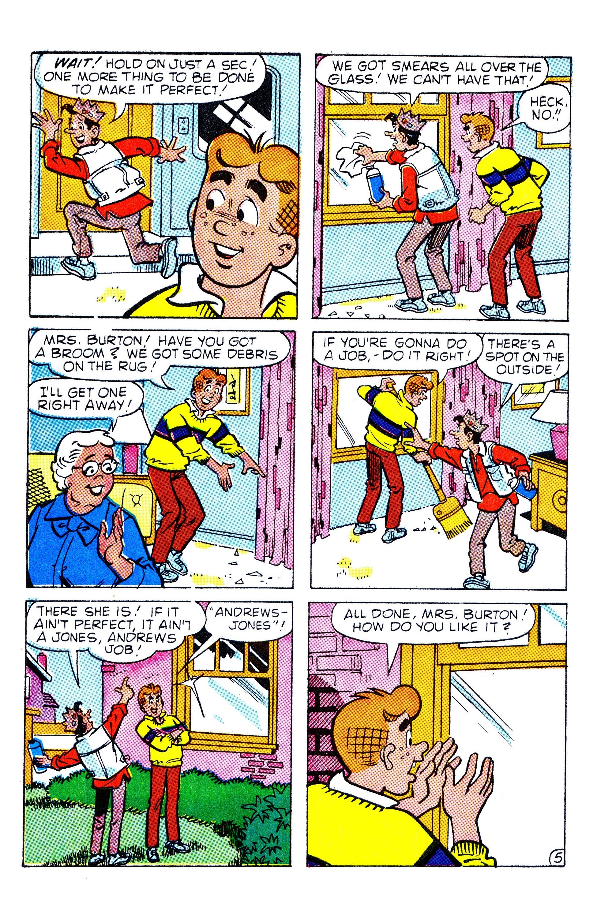 Read online Archie (1960) comic -  Issue #368 - 6