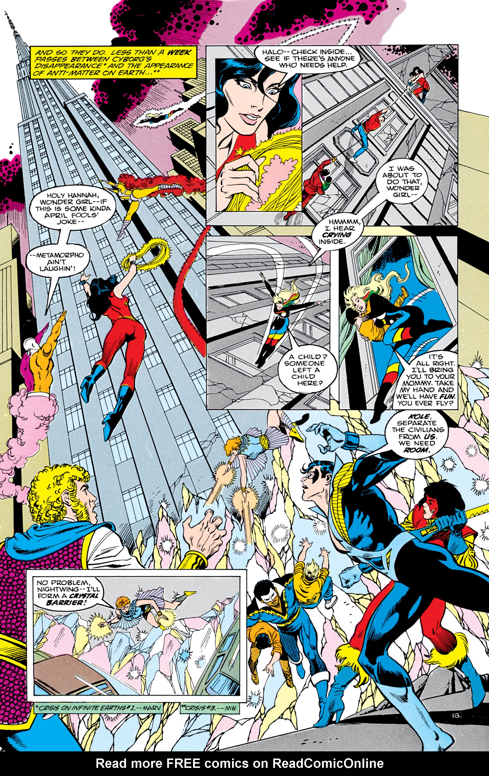 Read online The New Teen Titans (1984) comic -  Issue #13 - 19