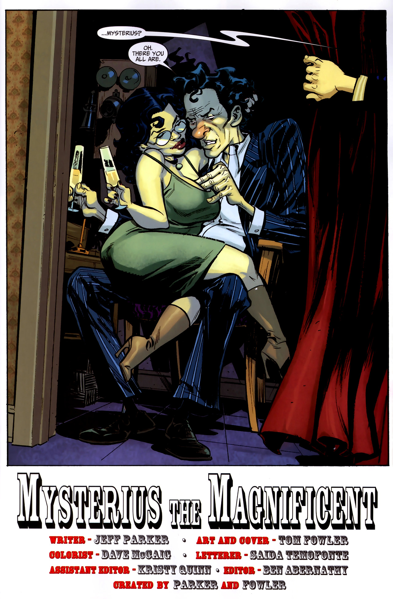 Read online Mysterius comic -  Issue #1 - 6